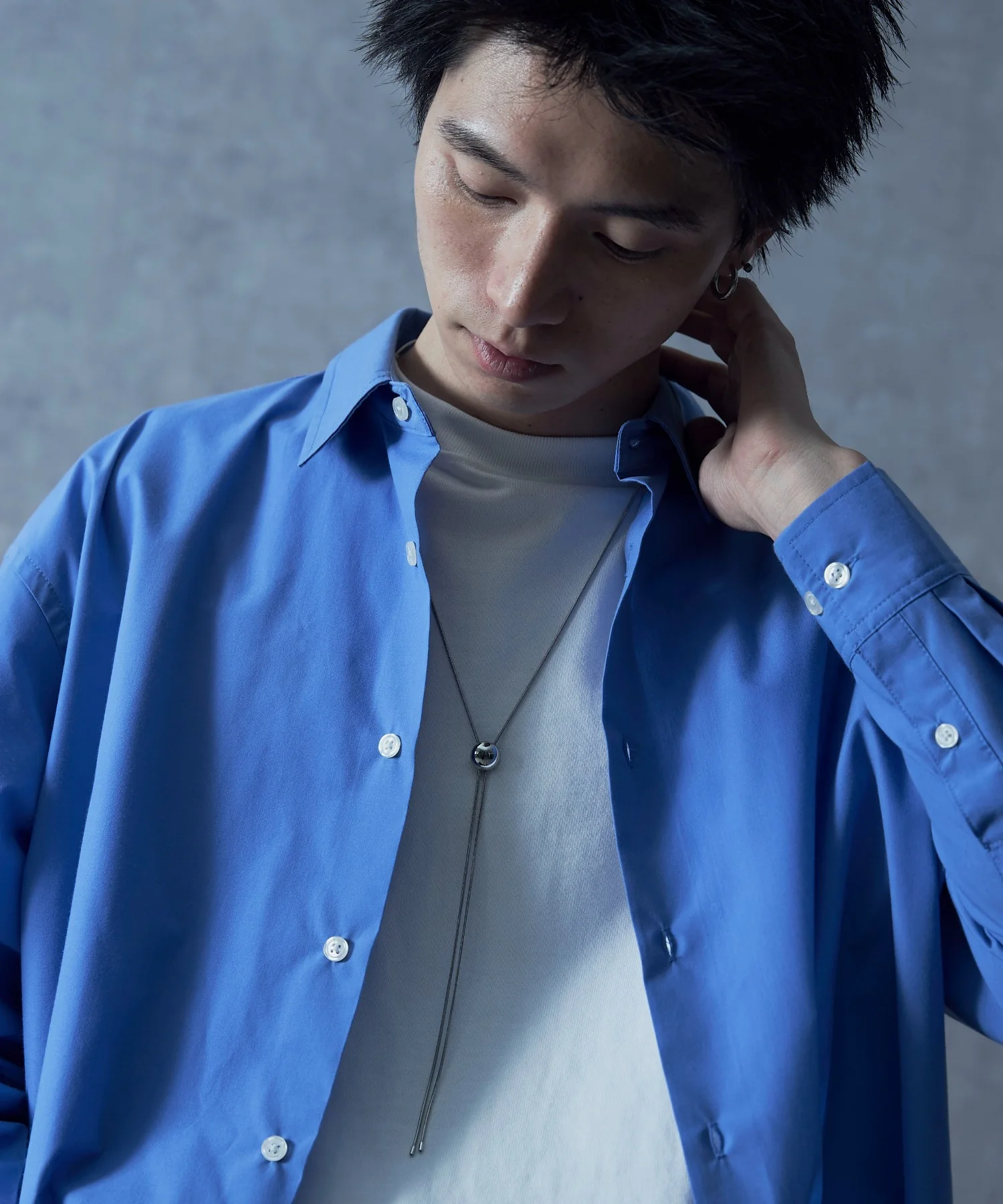 Mモチーフループタイ - Image 7