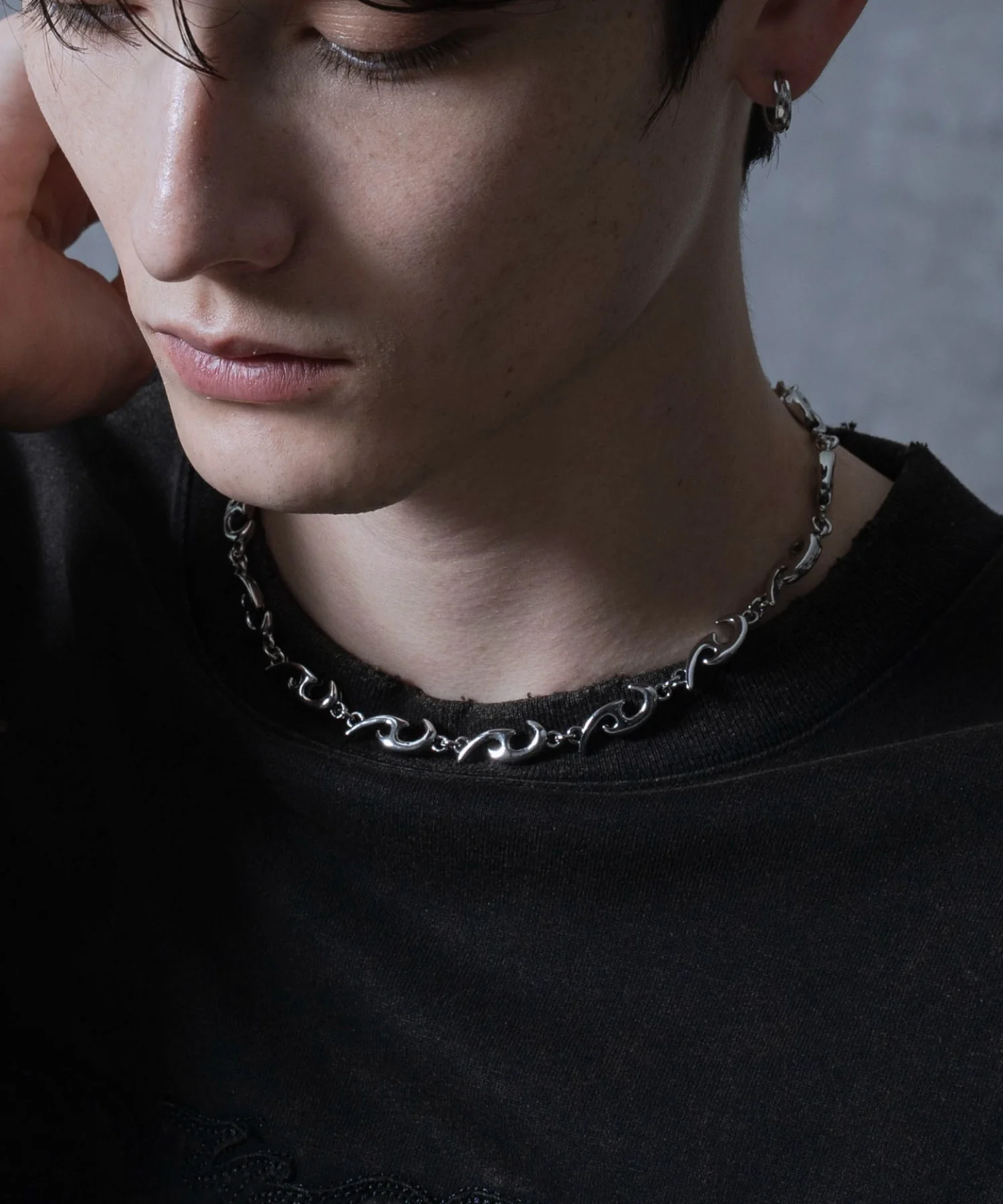 Mトライバルチェーンネックレス - Image 7