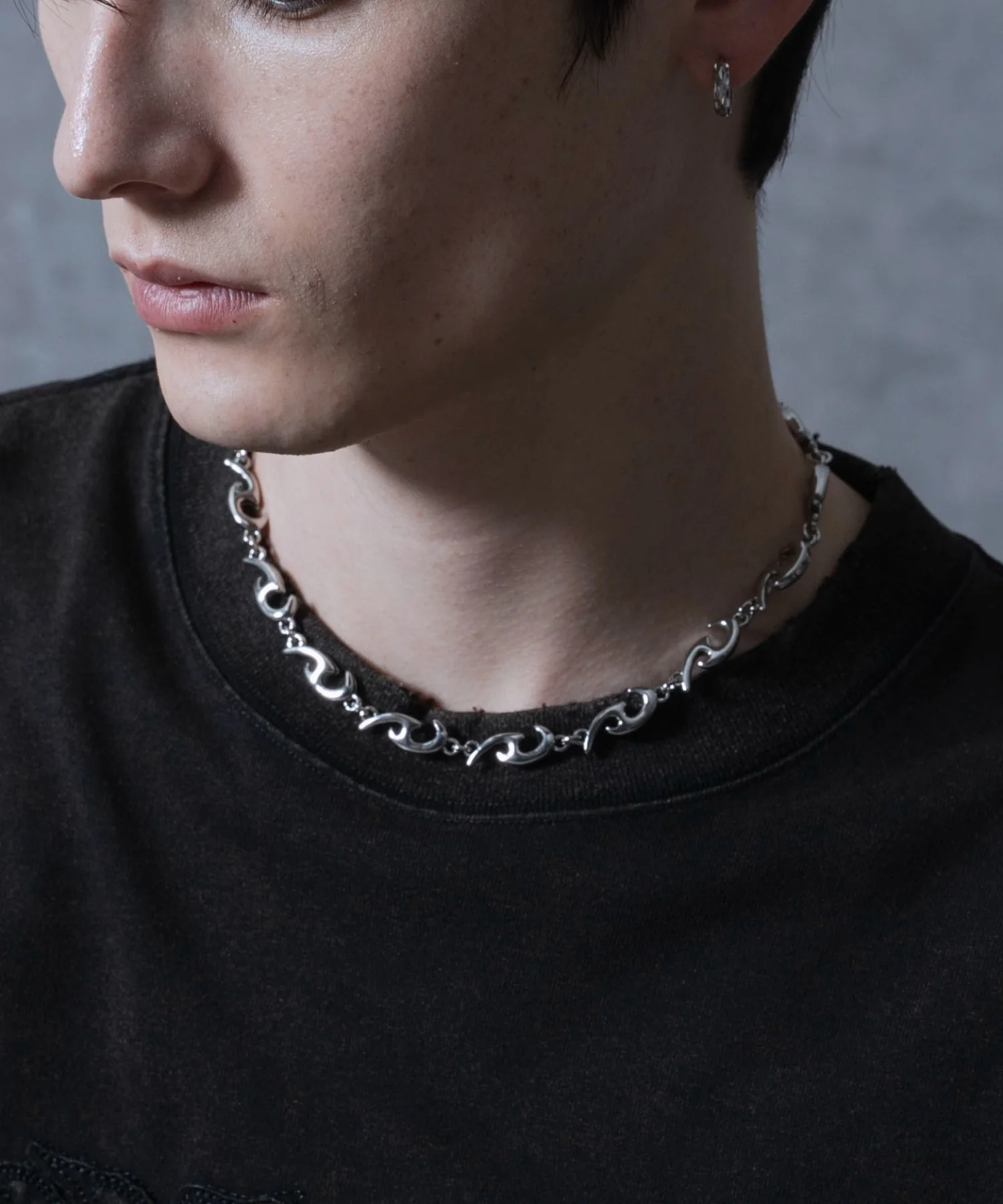 Mトライバルチェーンネックレス - Image 8