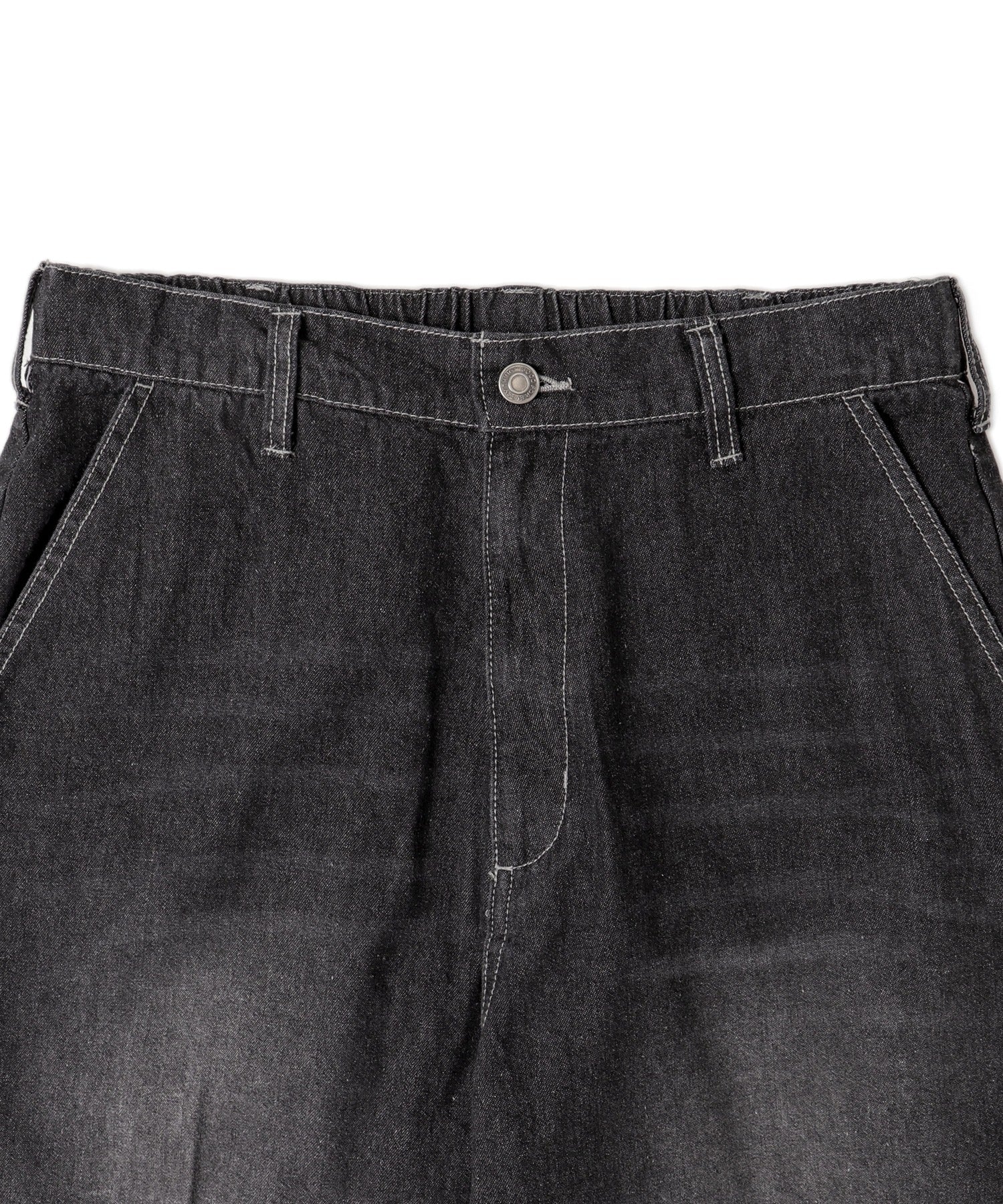 センタープレスワイドデニムパンツ - Image 19