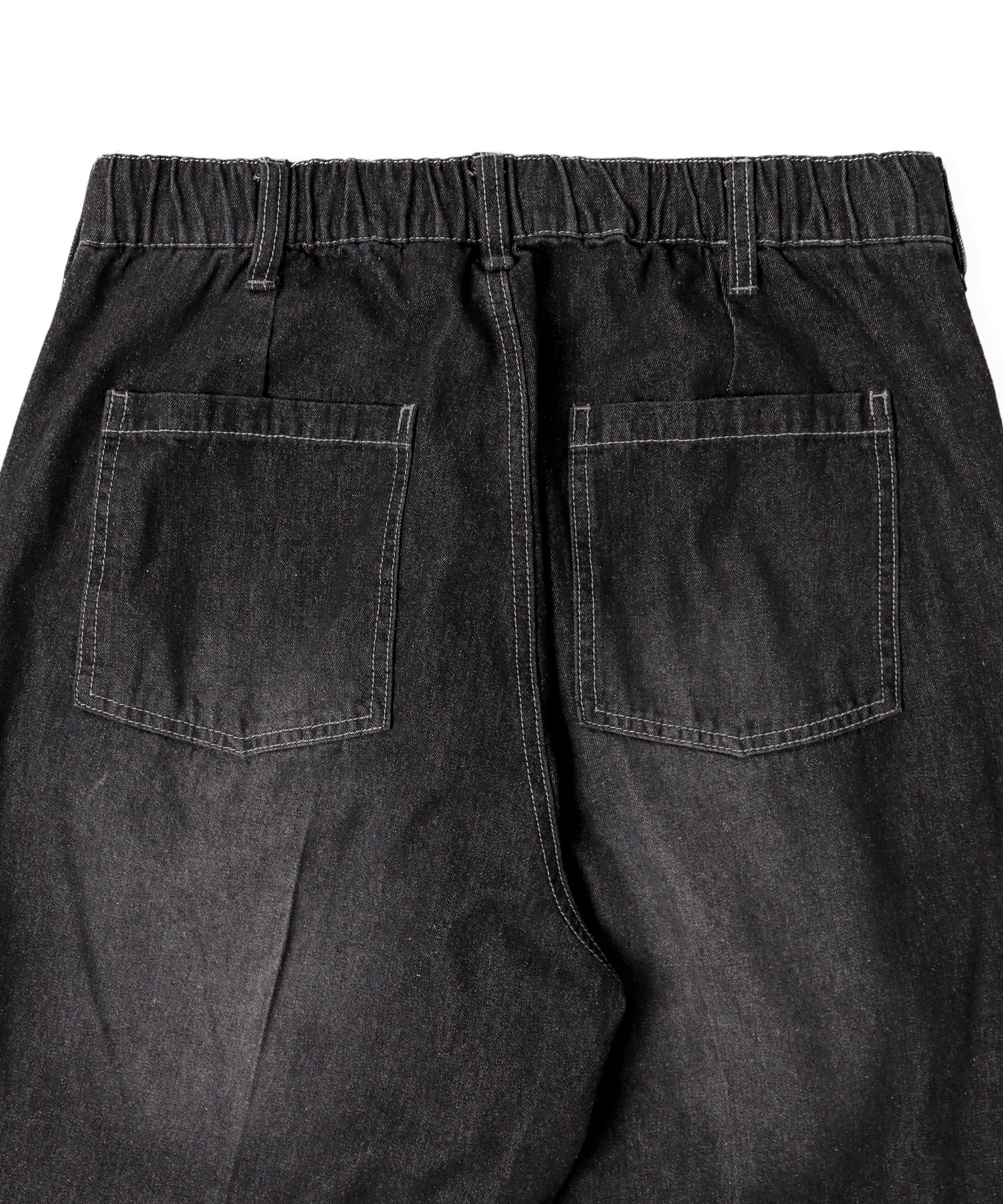 センタープレスワイドデニムパンツ - Image 24