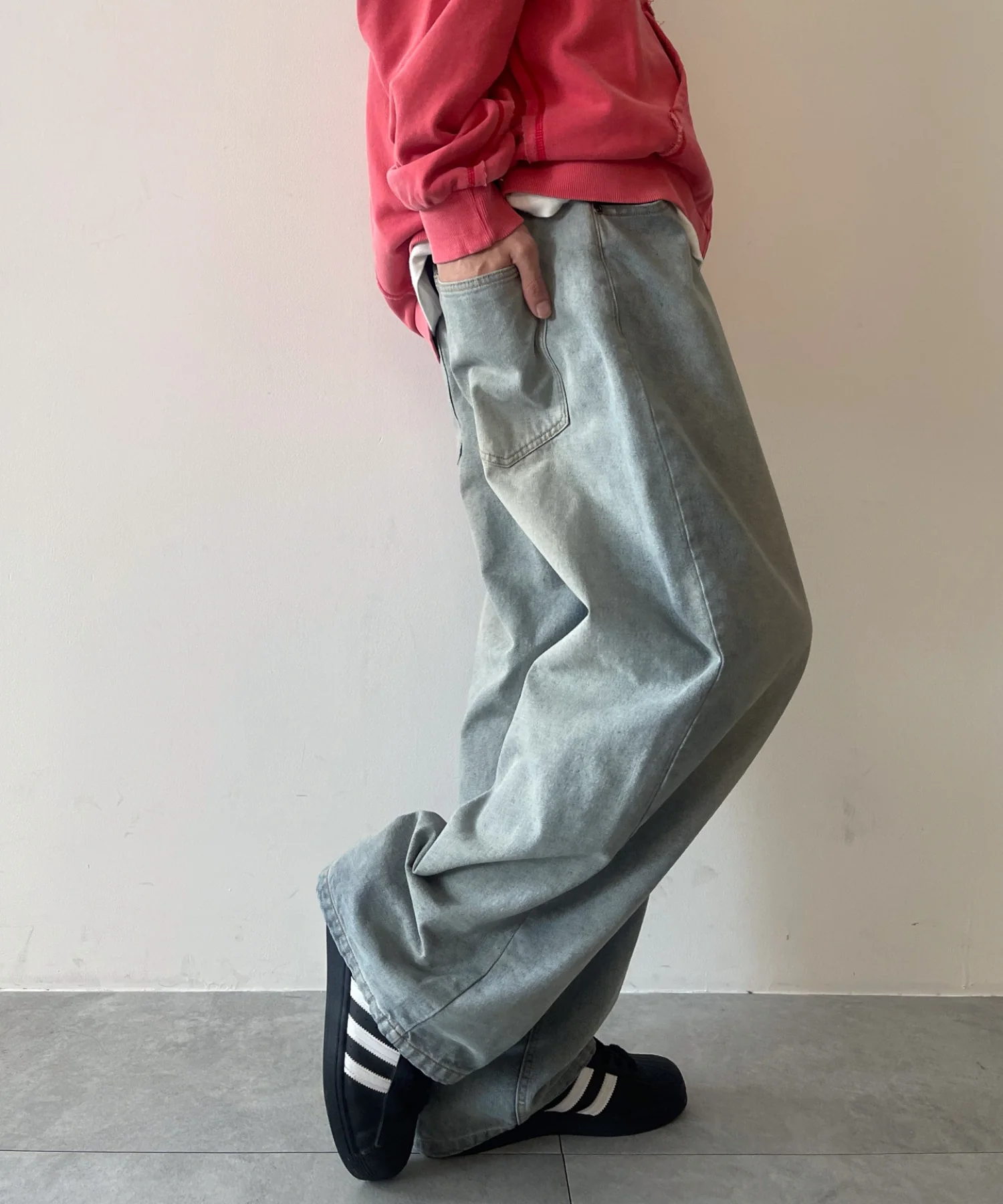 ワイドバギーデニムパンツ - Image 8