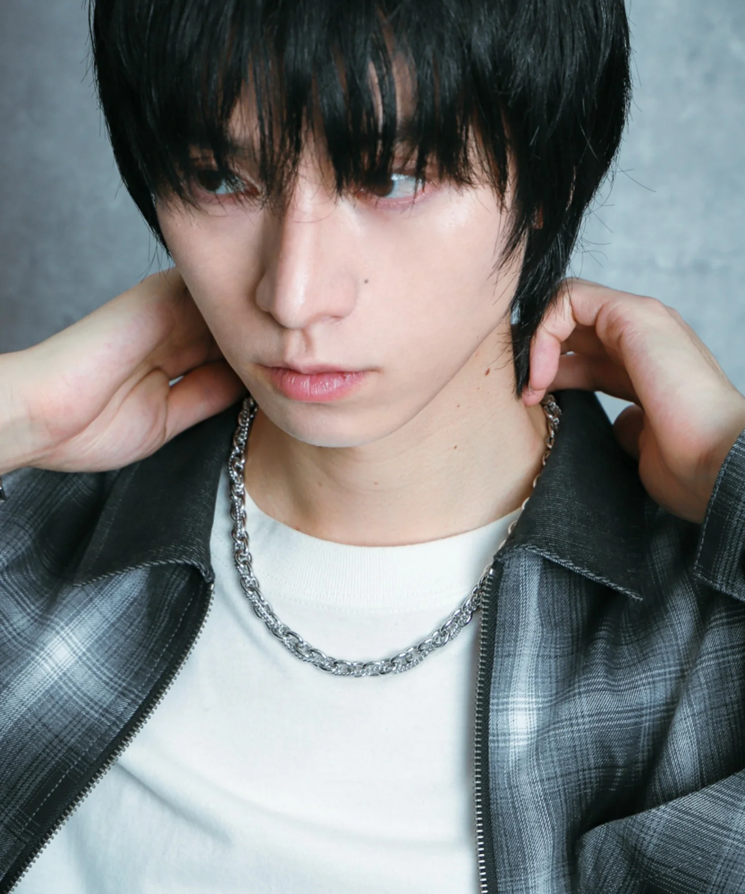 MツイストMIXチェーンネックレス - Image 5