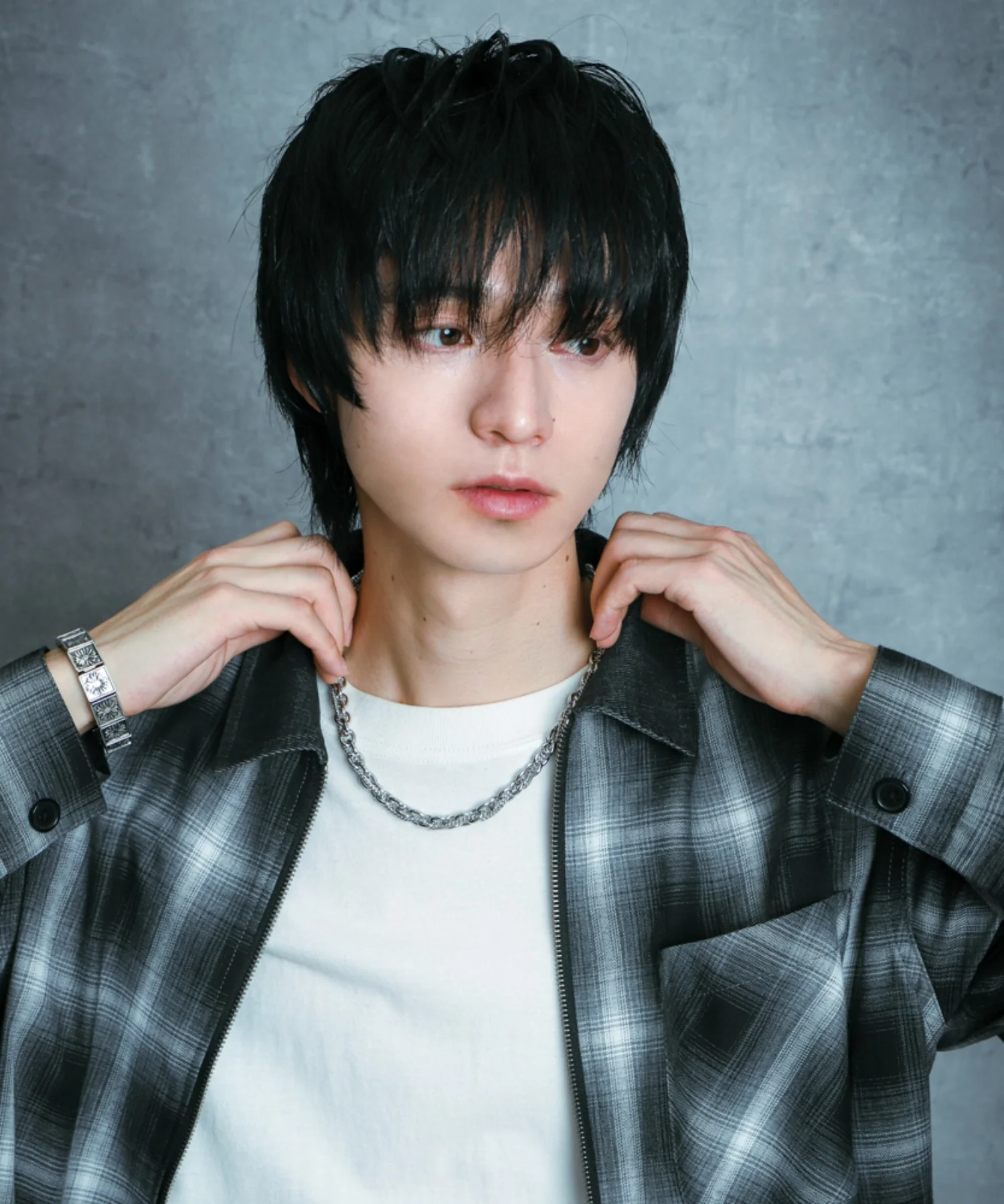 MツイストMIXチェーンネックレス - Image 6