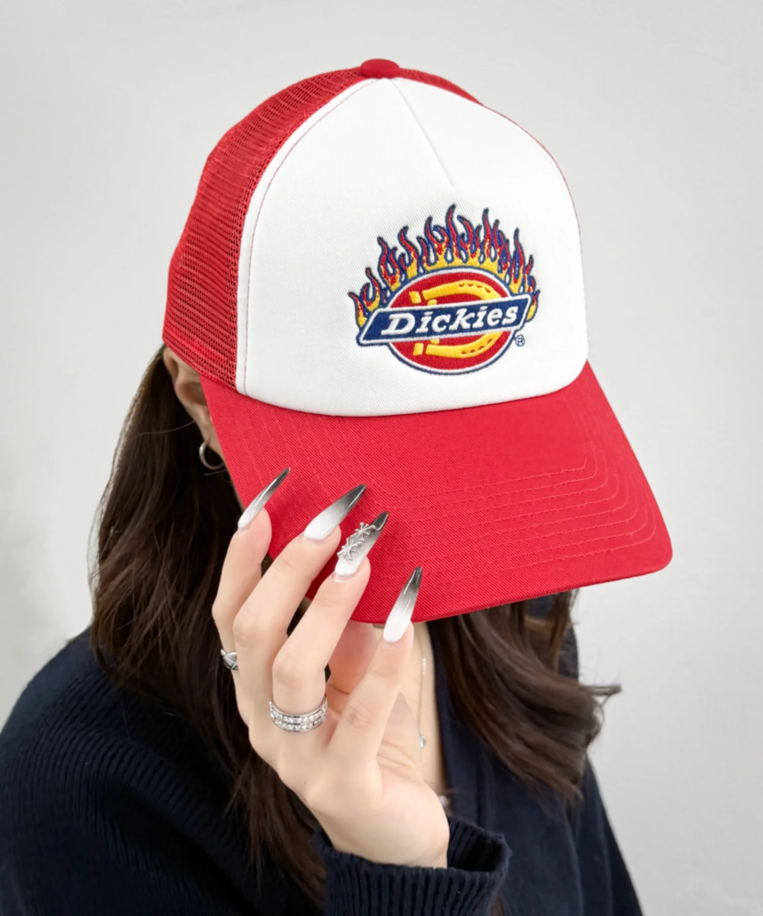 Dickies　DK　EX　FIRE　ICON　MESH　CAP - Image 2