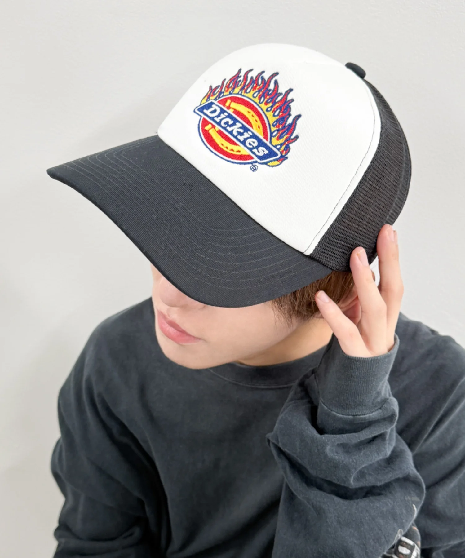Dickies　DK　EX　FIRE　ICON　MESH　CAP - Image 3