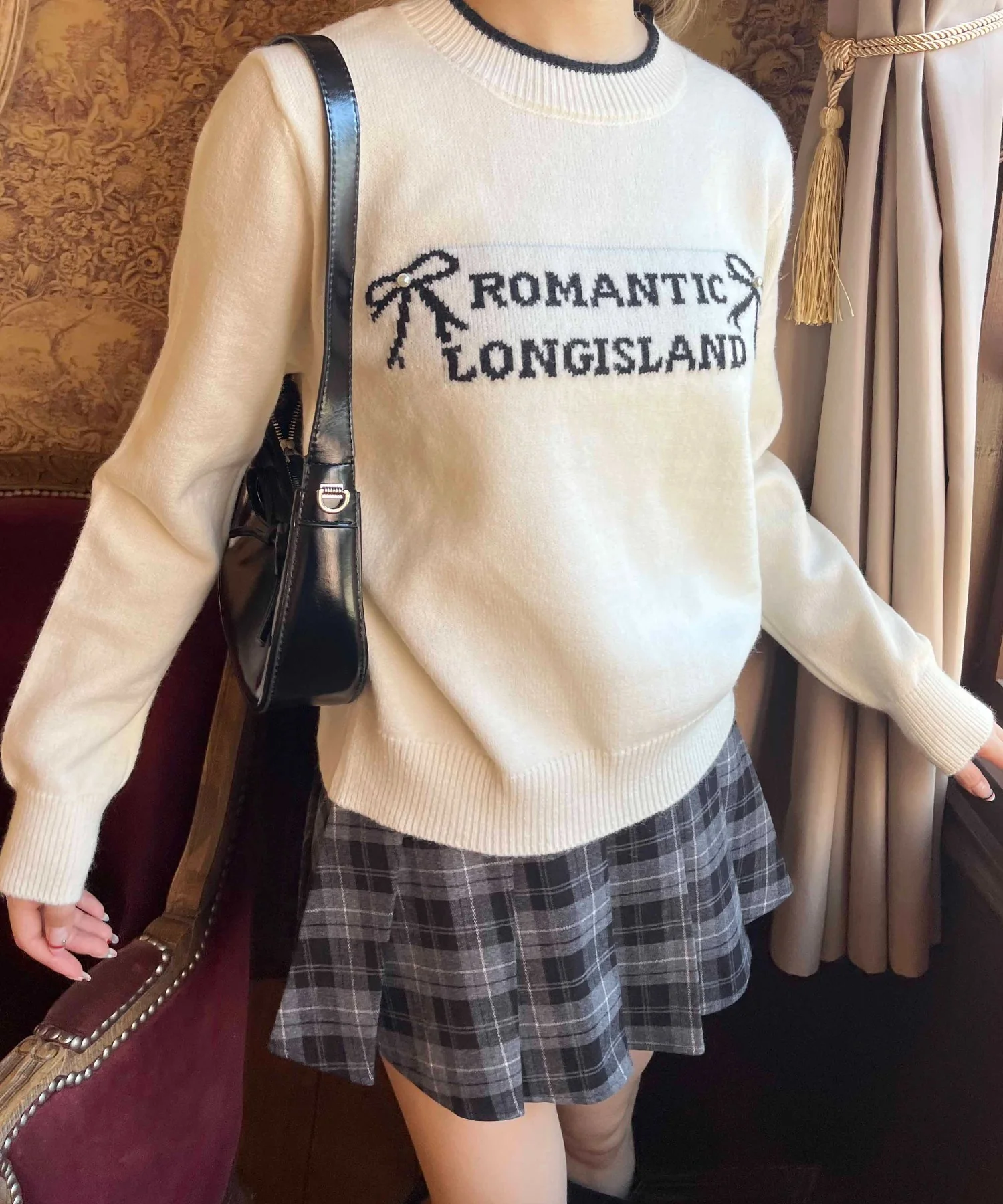 リボンメッセージニット - Image 4