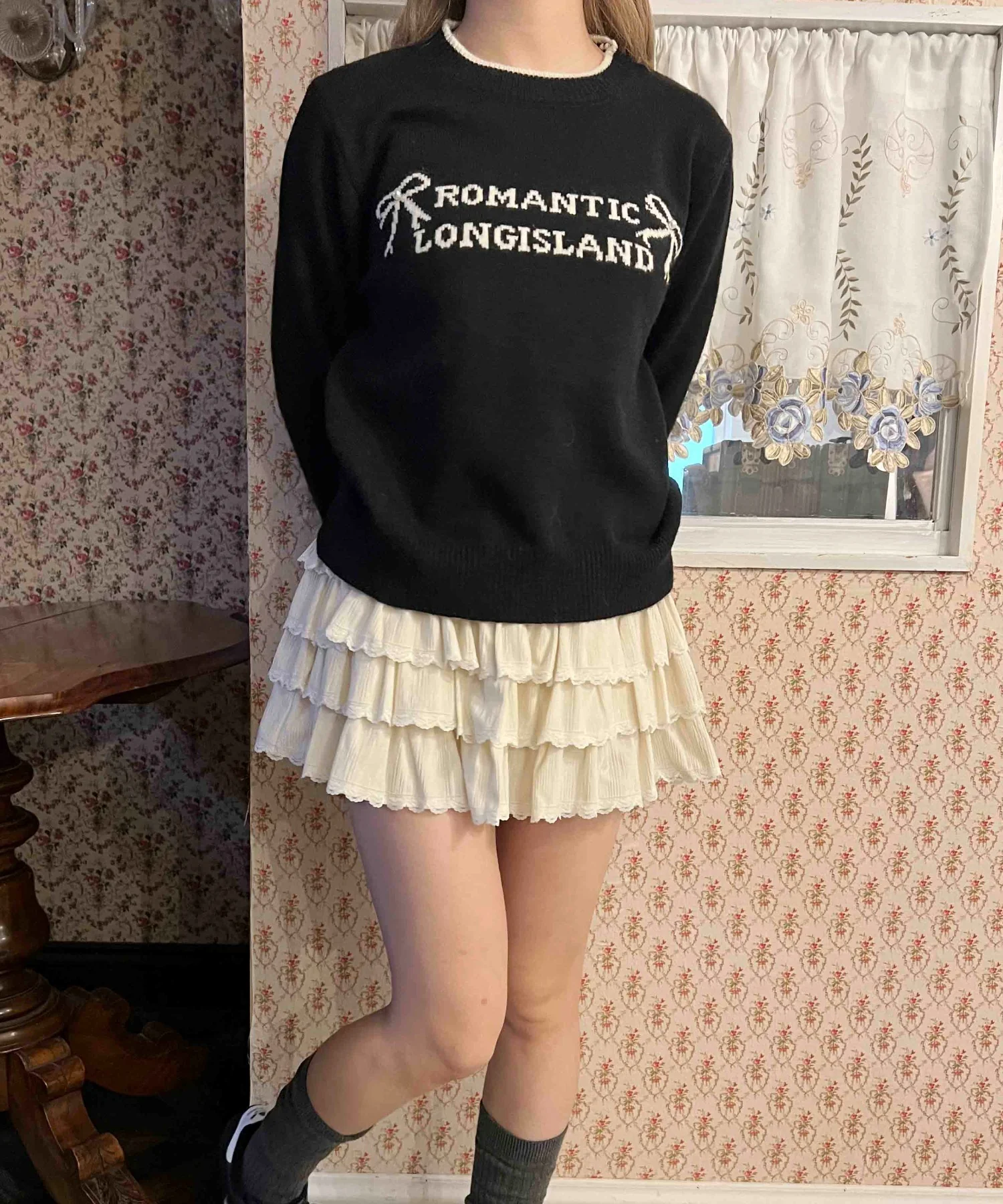 リボンメッセージニット - Image 8