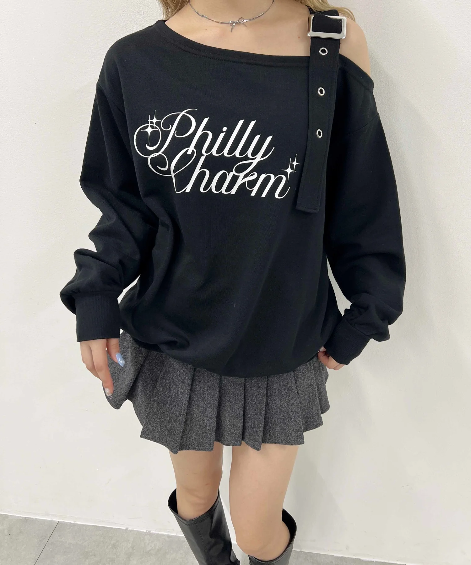 ベルトオフショルビッグスウェット - Image 13