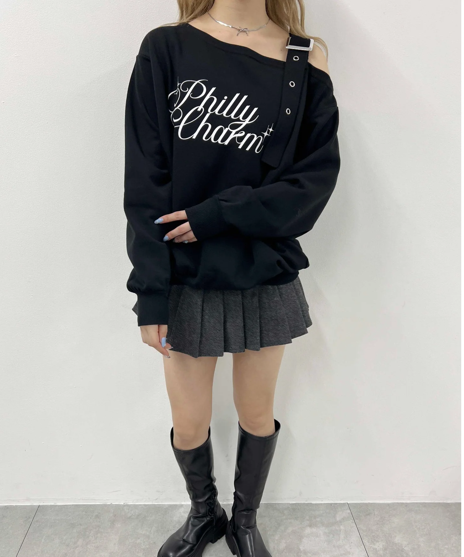 ベルトオフショルビッグスウェット - Image 14