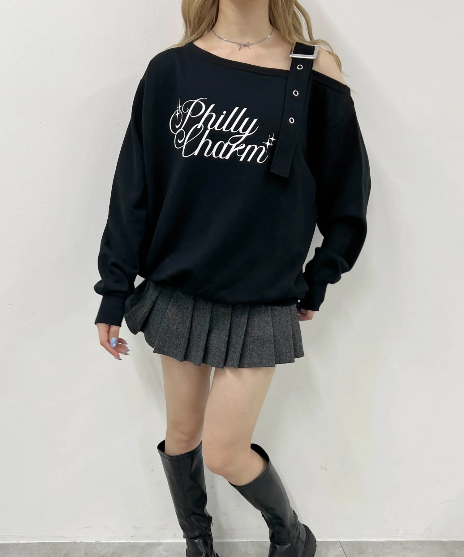 ベルトオフショルビッグスウェット - Image 15