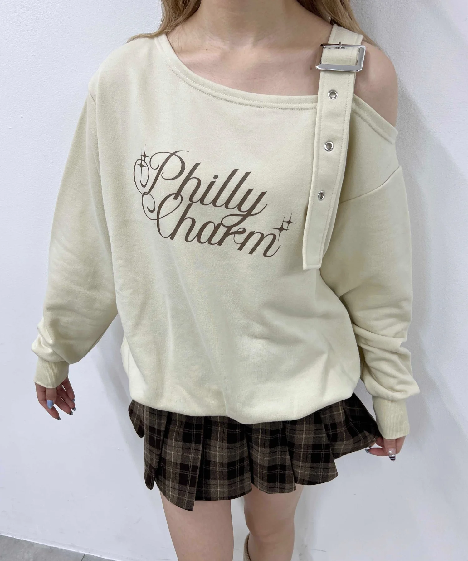 ベルトオフショルビッグスウェット - Image 5