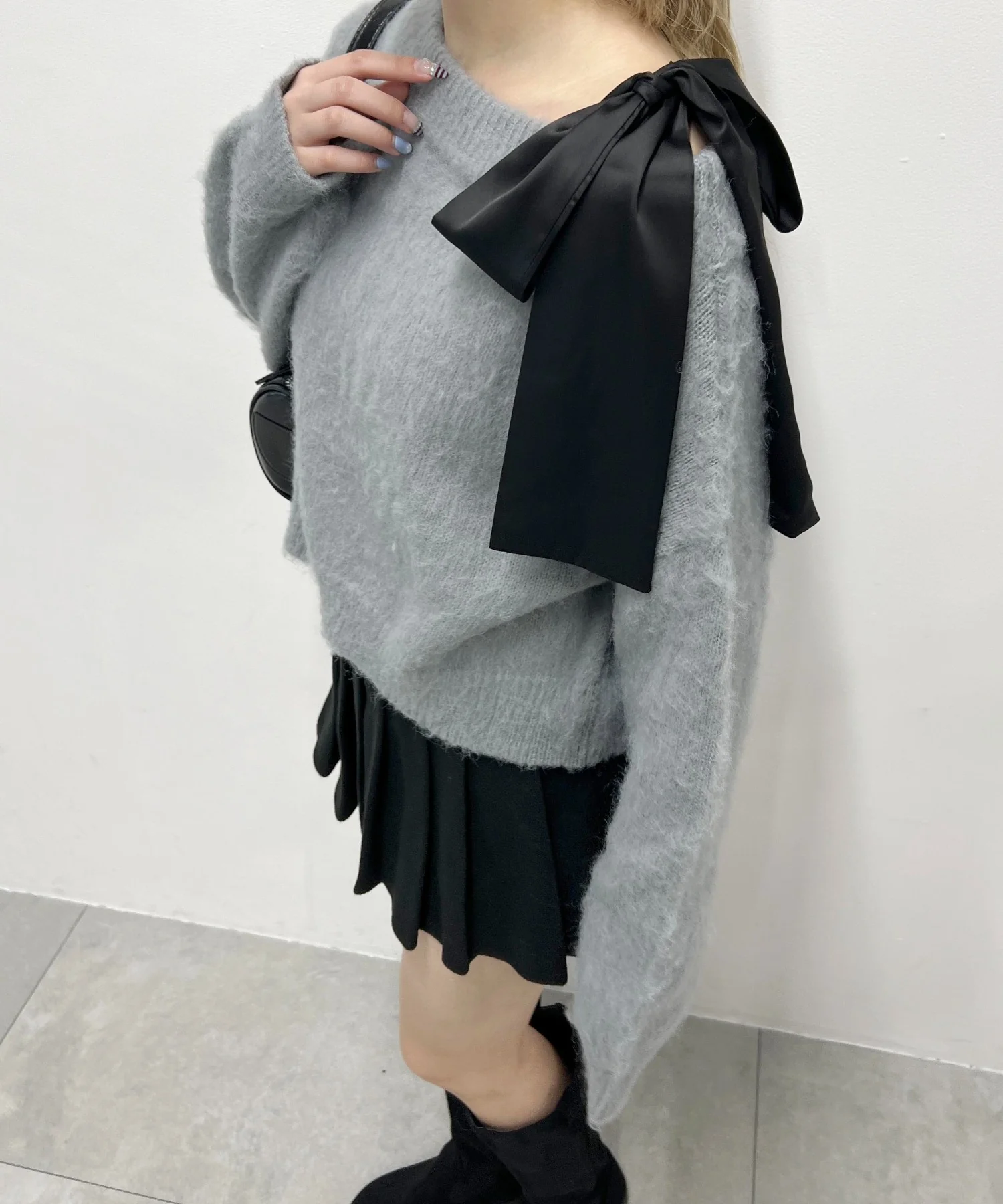 リボンワンショルニット - Image 16