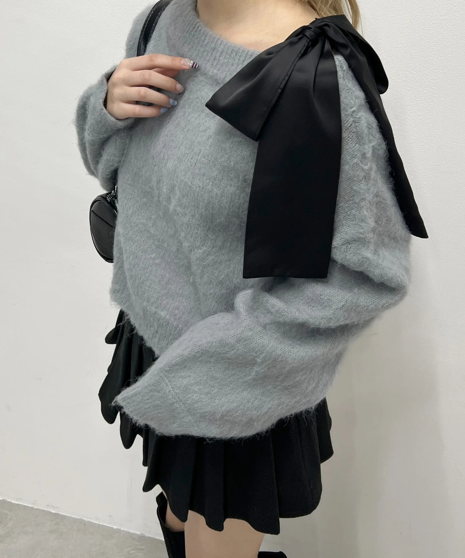 リボンワンショルニット - Image 17