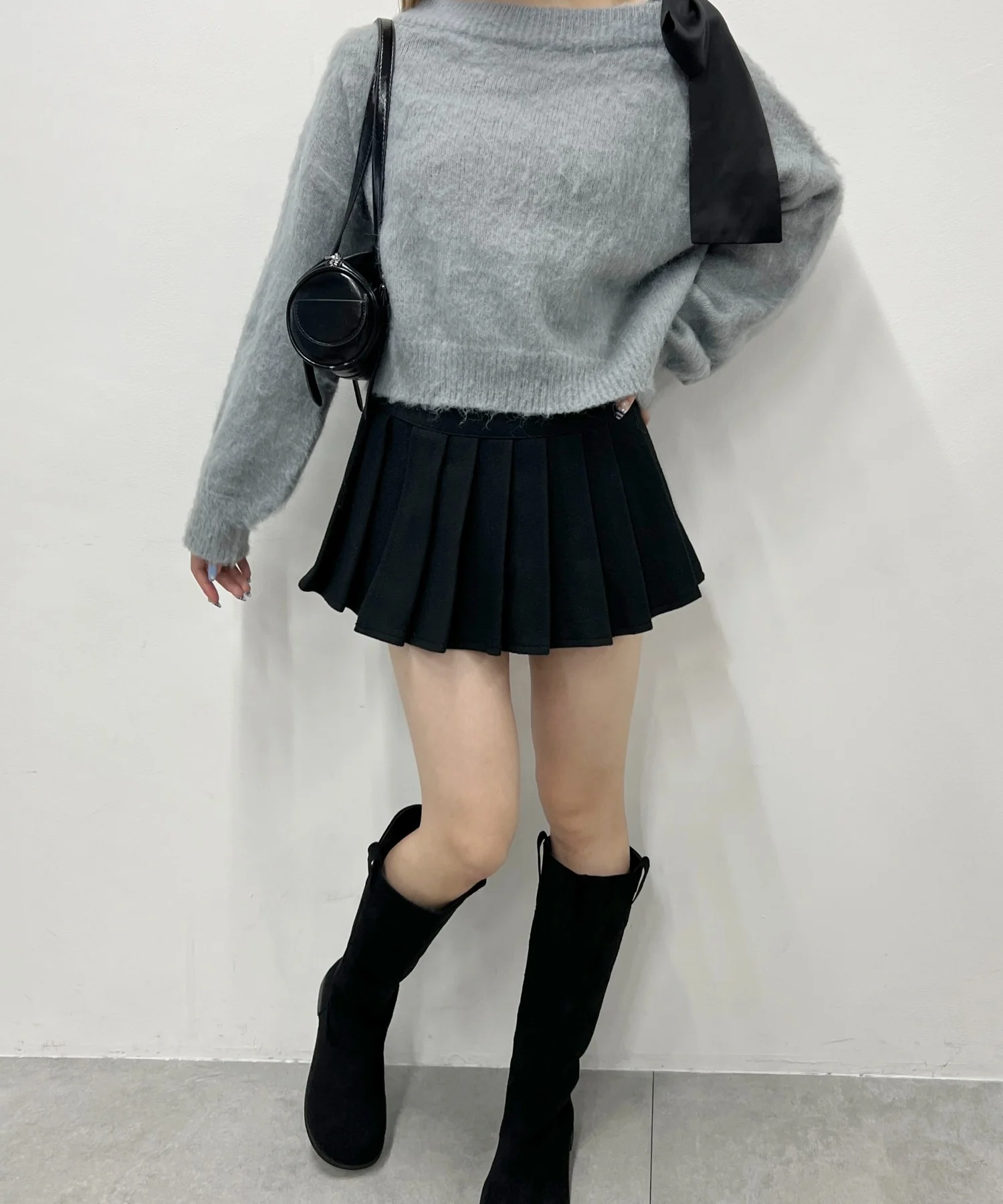 リボンワンショルニット - Image 19