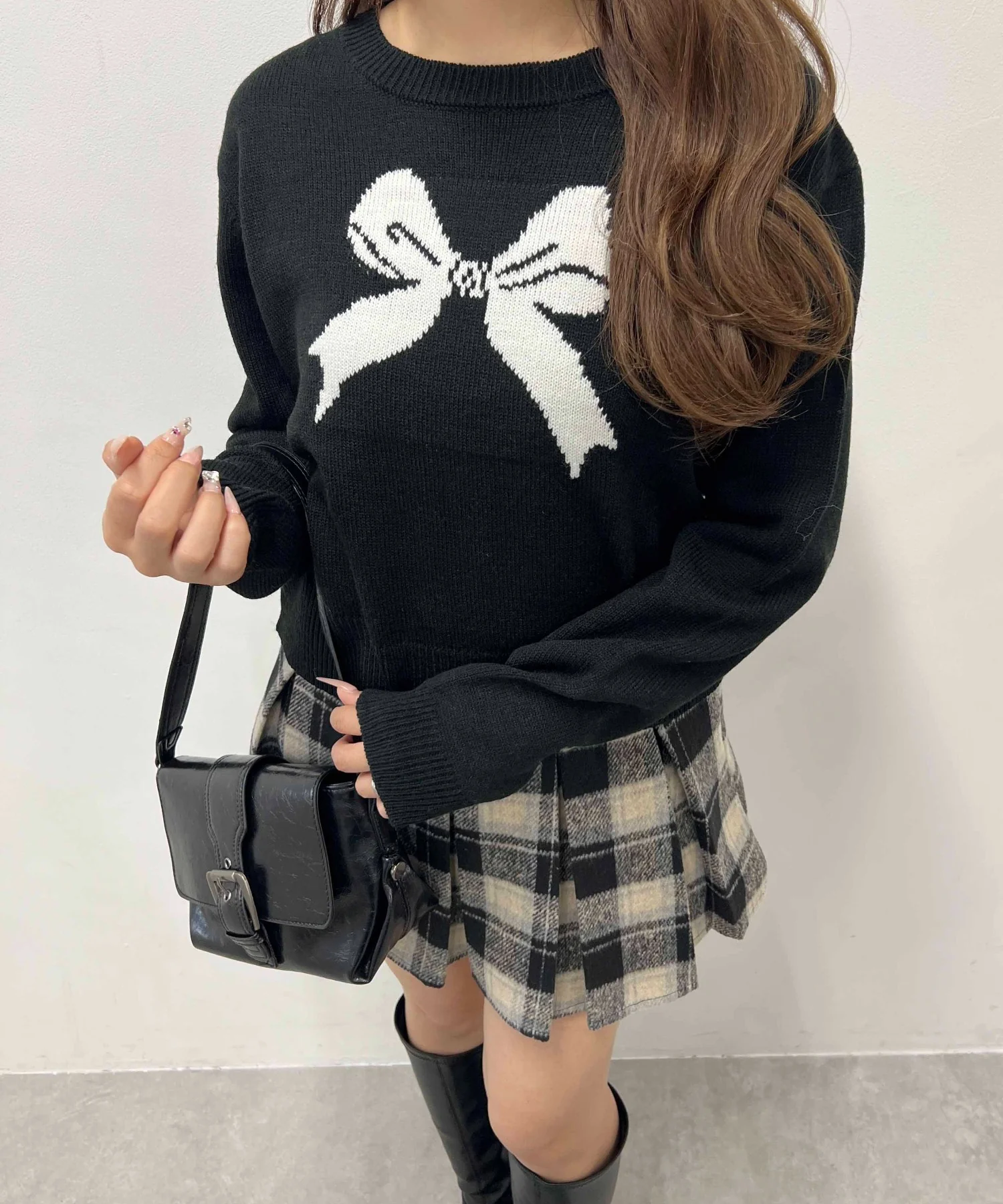 リボンジャガードコンパクトニット - Image 14