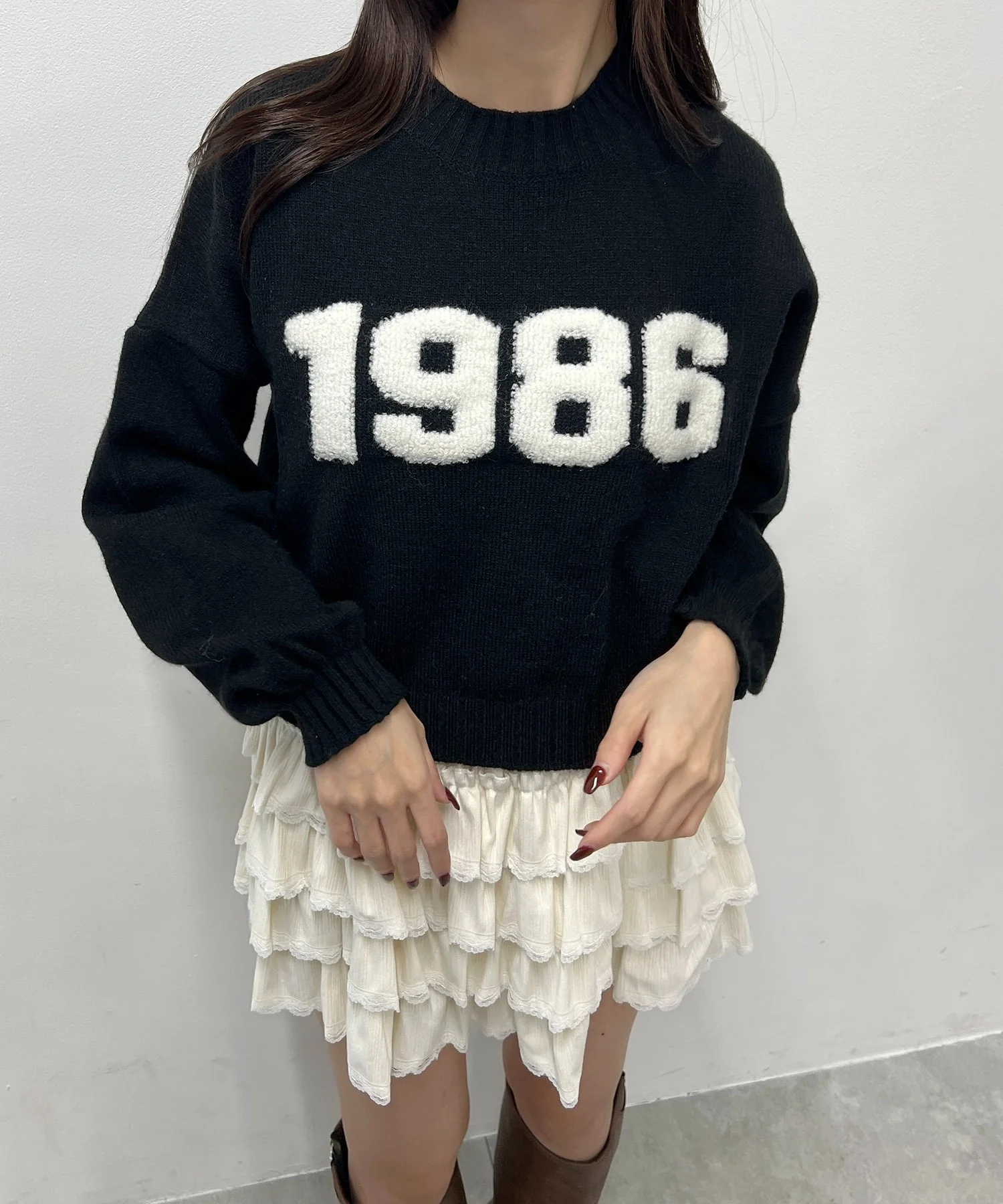 ナンバリングショートニット - Image 11