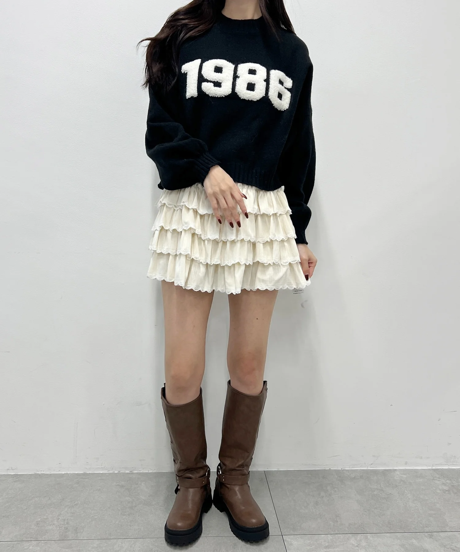 ナンバリングショートニット - Image 13