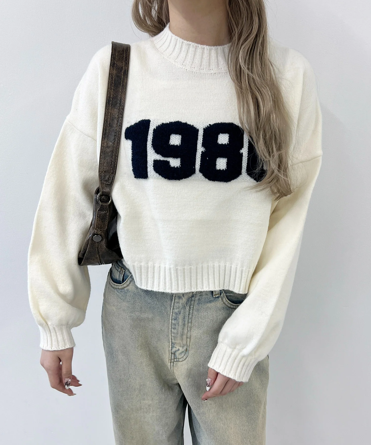 ナンバリングショートニット - Image 3