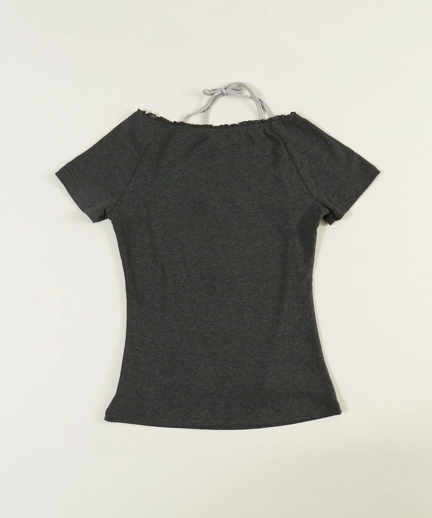 ホルターネックグラフィックTシャツ - Image 14