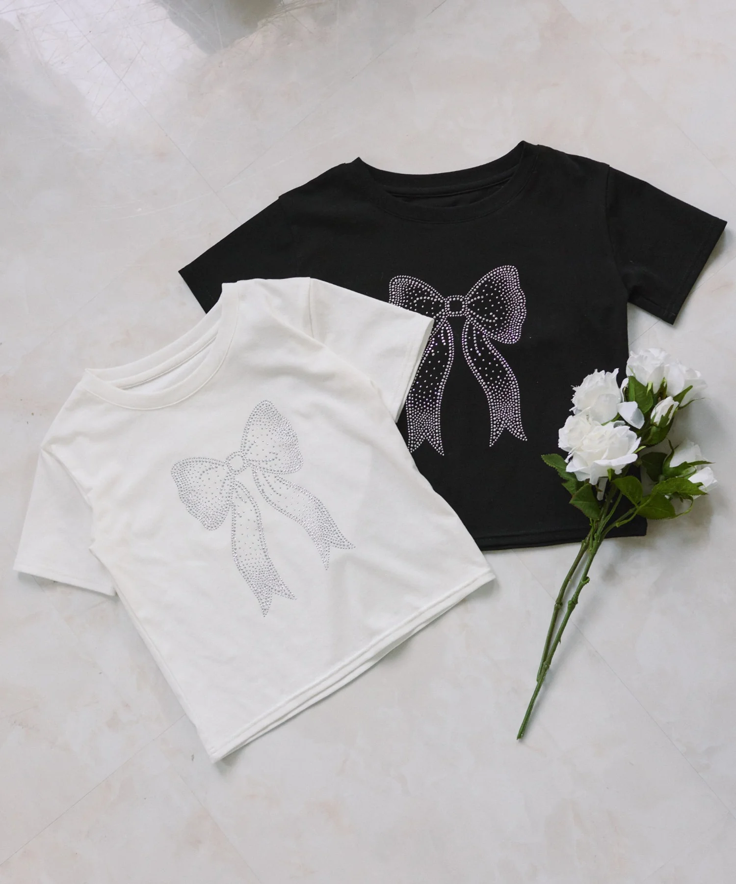 リボンスタッズTシャツ - Image 12