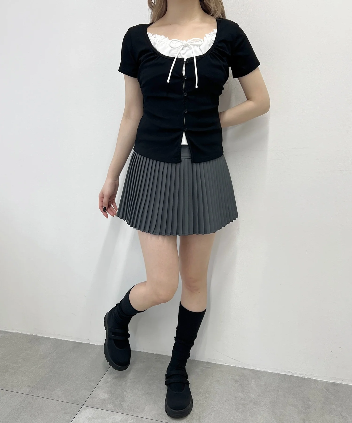フェイクカーデレイヤードトップス - Image 15