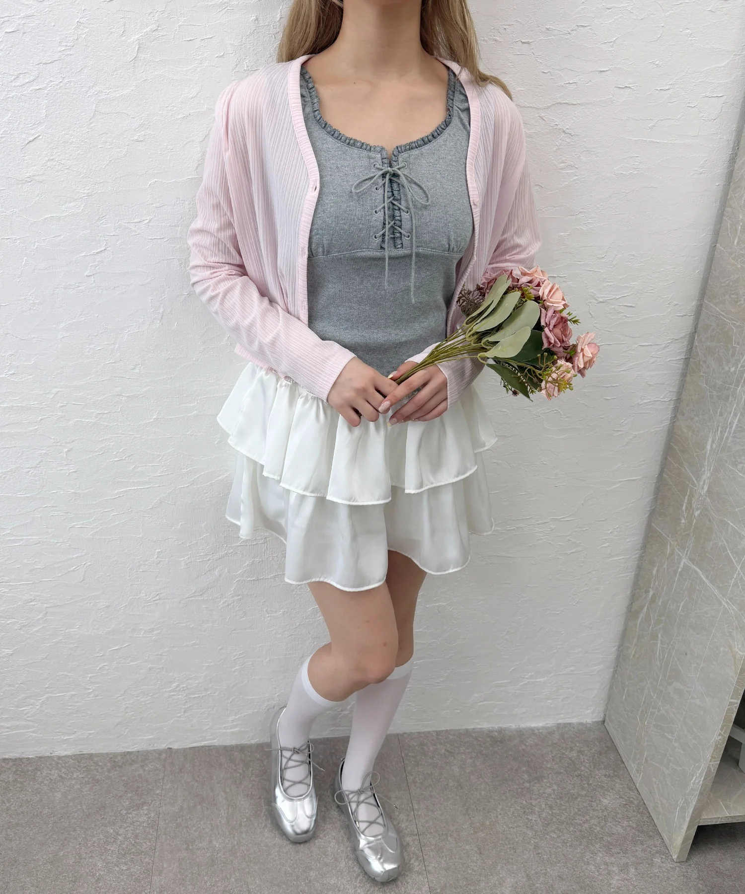 レースアップビスチェキャミソール - Image 16