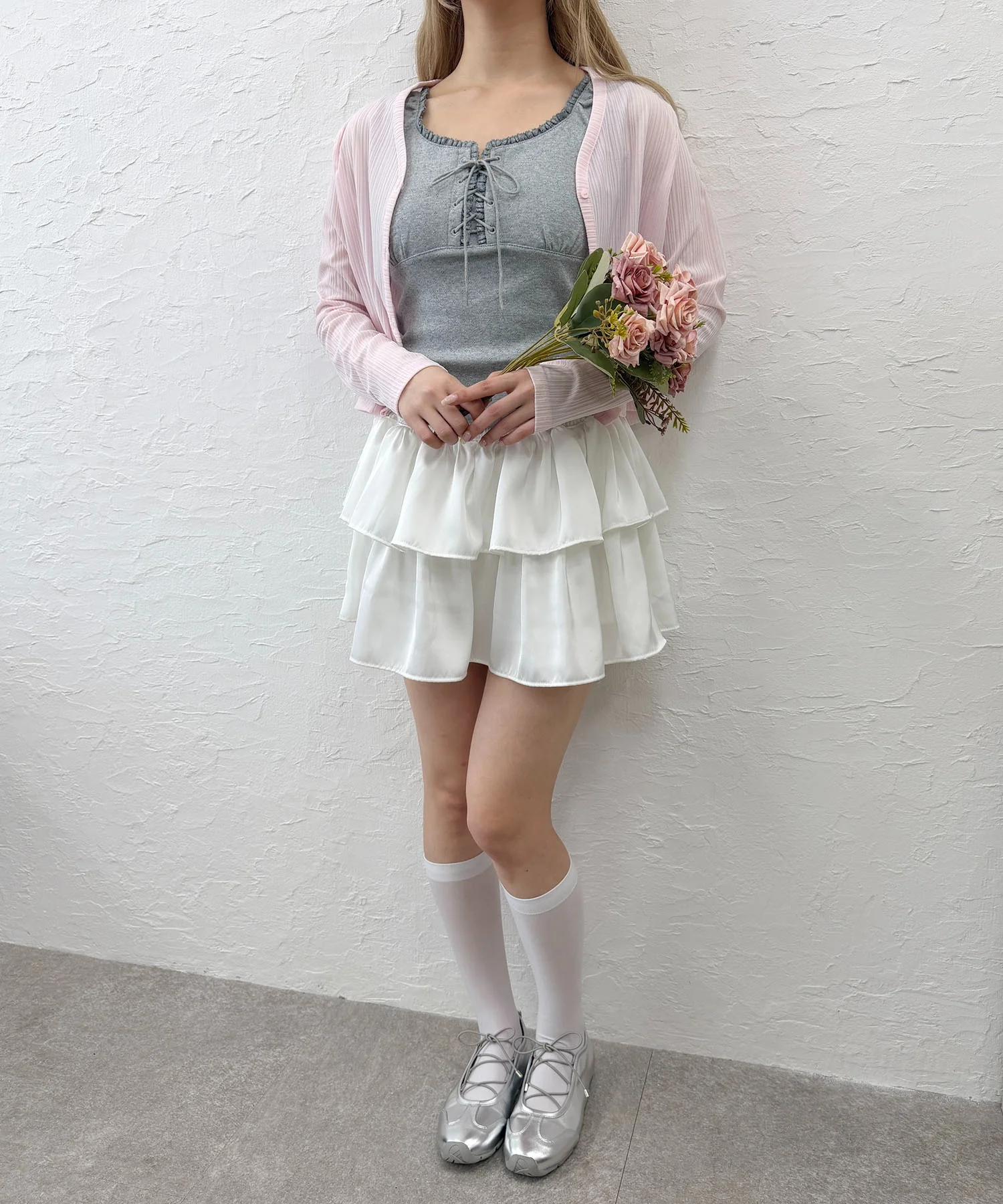 レースアップビスチェキャミソール - Image 17