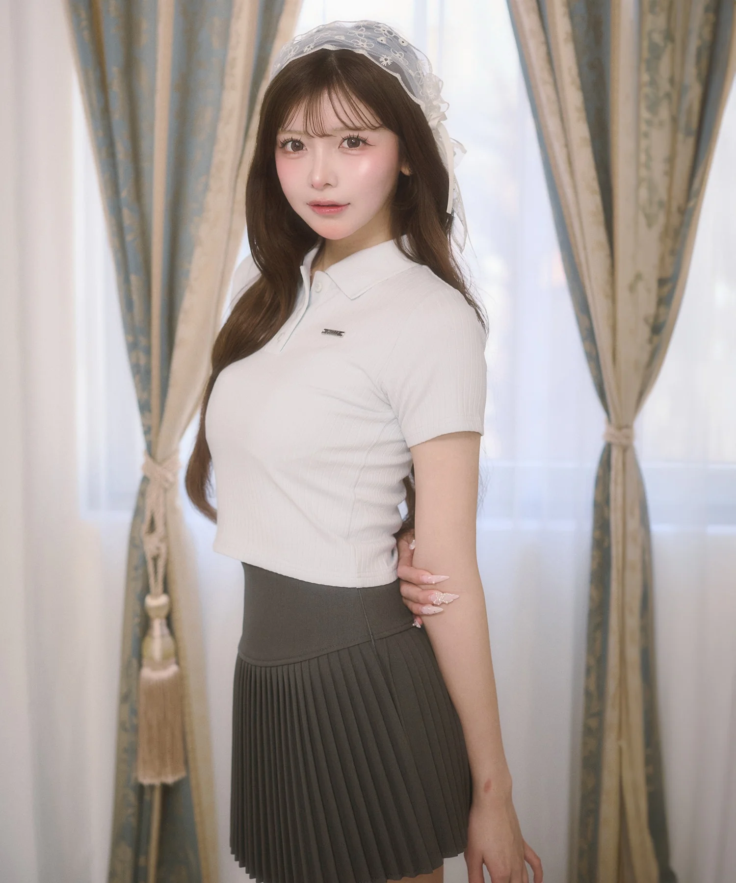 襟付きコンパクトTシャツ - Image 5