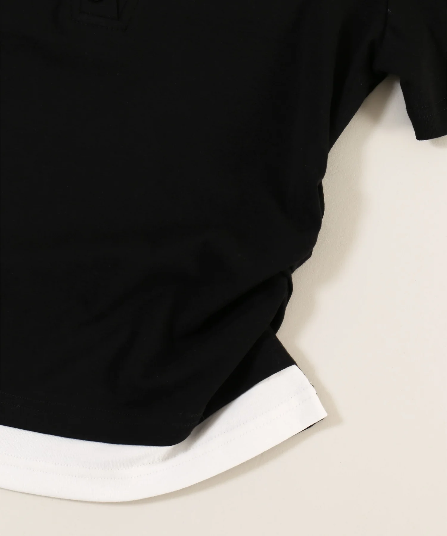 レースネックレイヤードTシャツ - Image 20