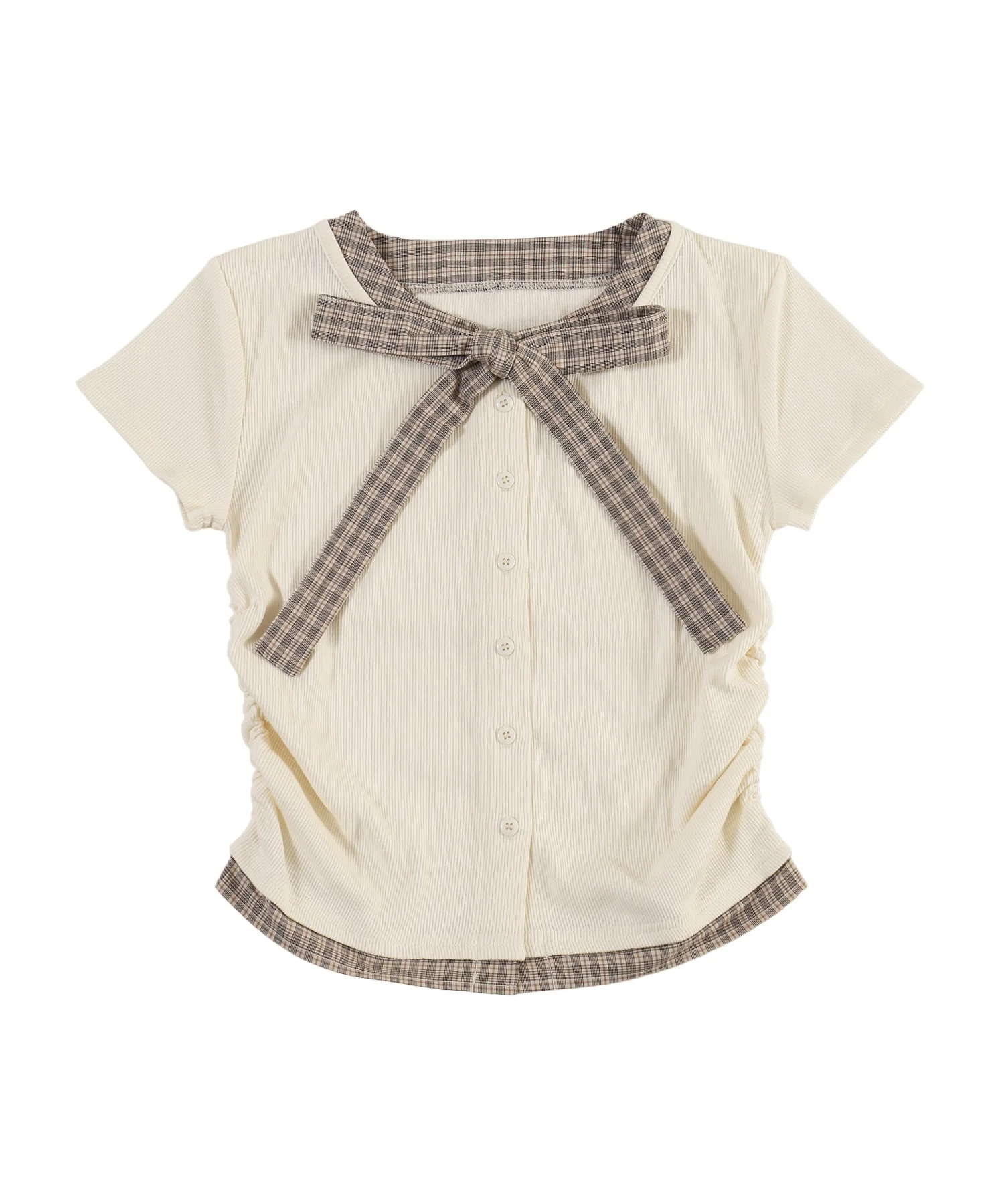 リボンタイリブトップス - Image 18