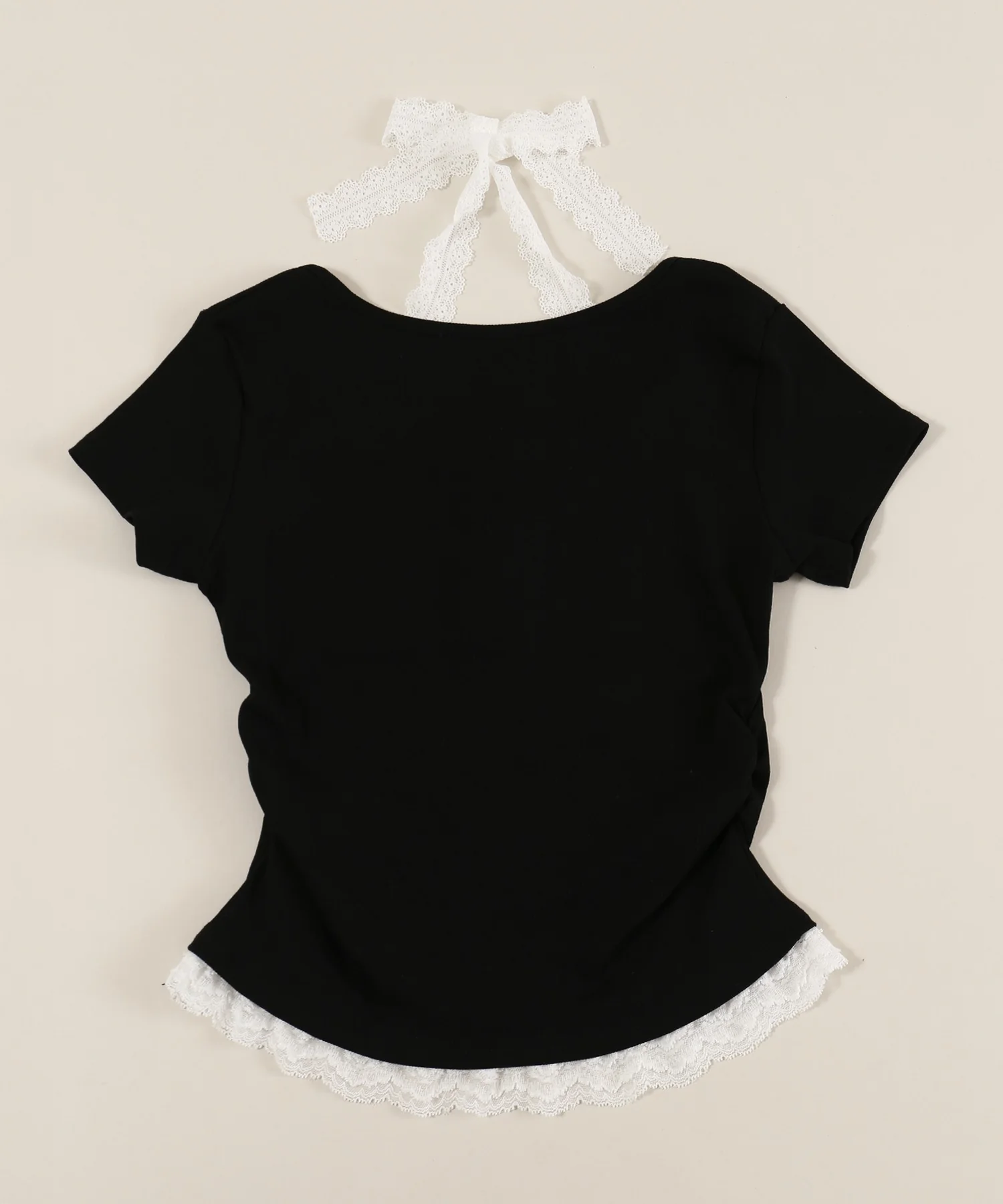 レースチョーカードッキングTシャツ - Image 14