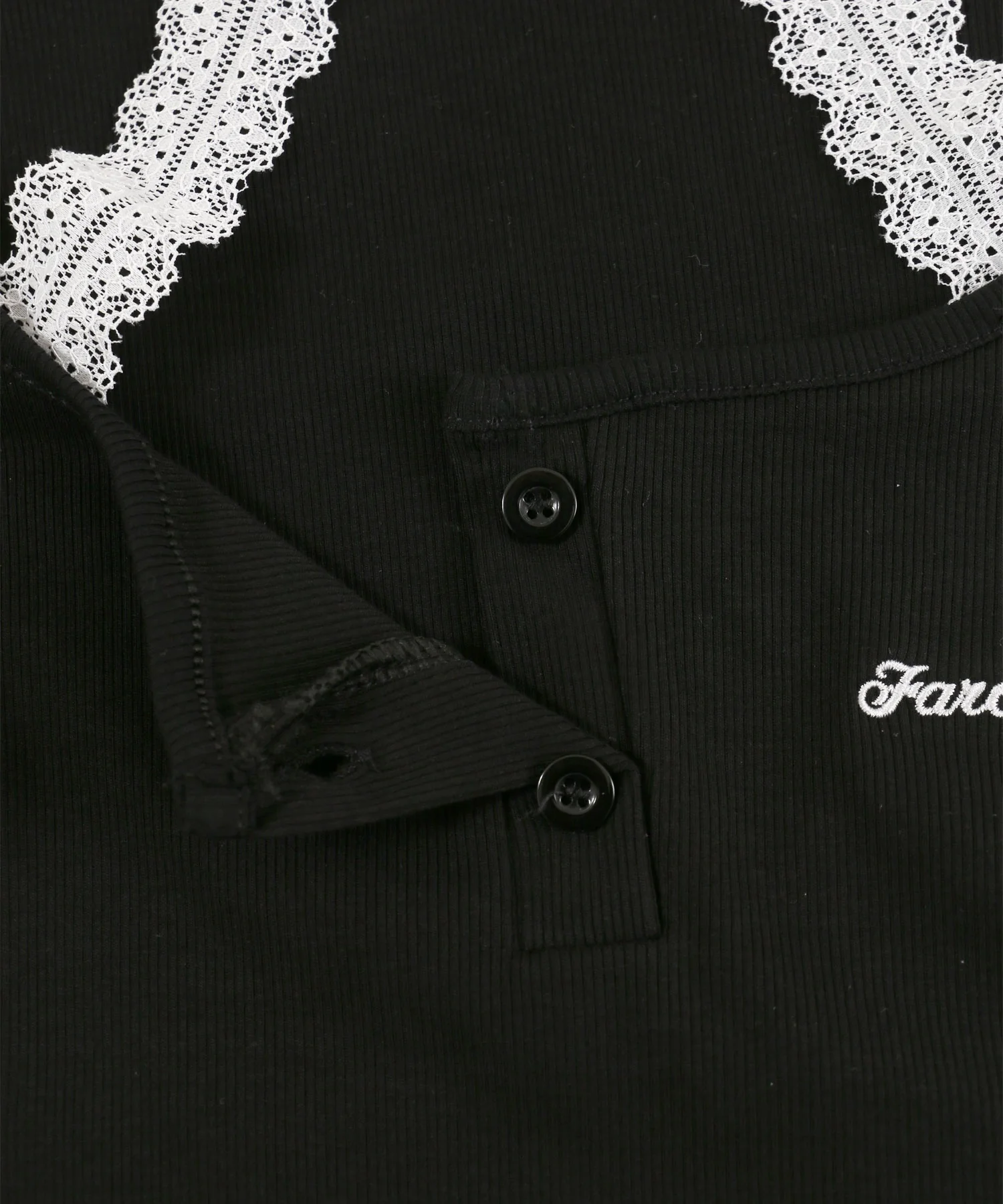 レースチョーカードッキングTシャツ - Image 18