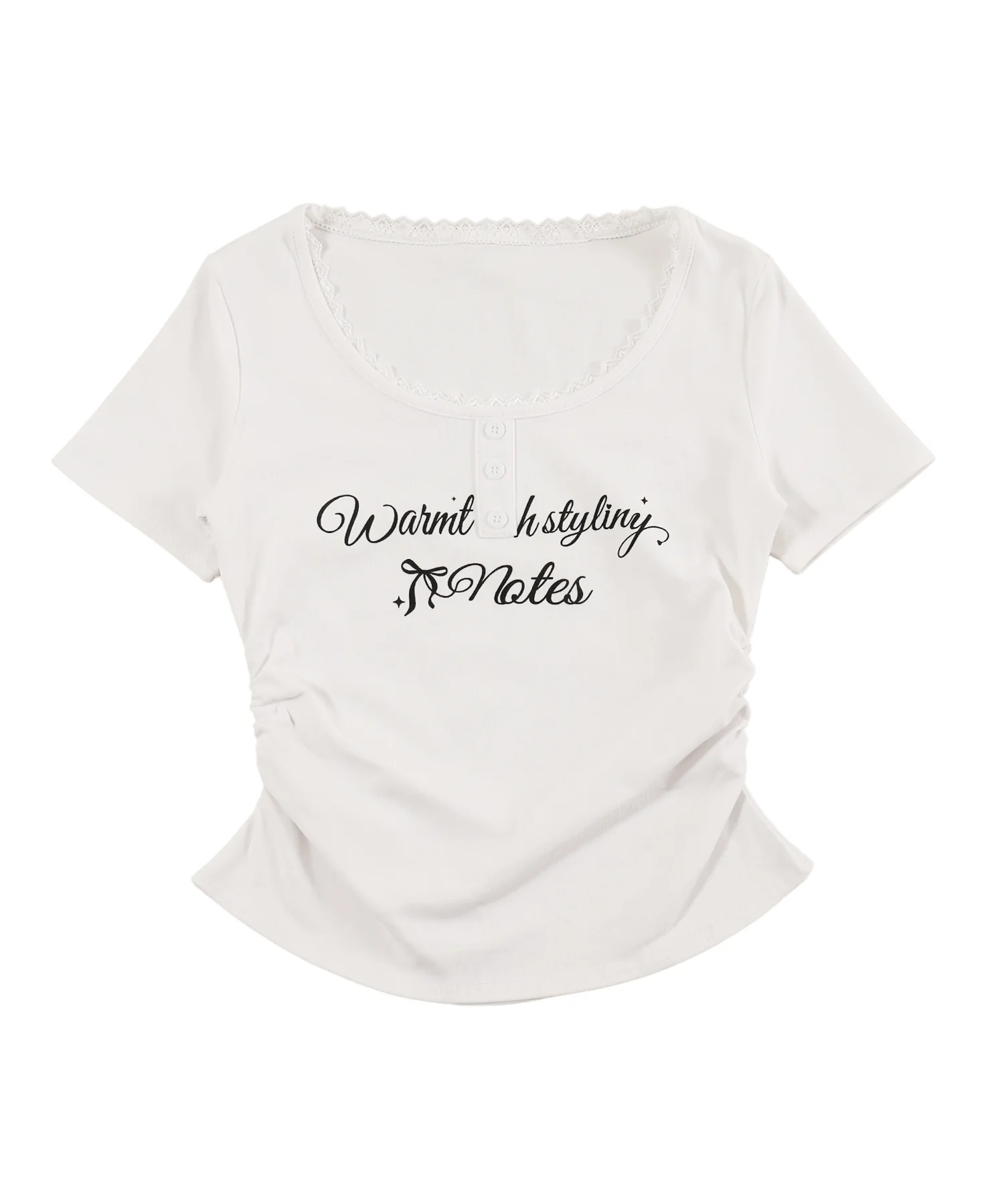 メッセージロゴヘンリーピチTシャツ - Image 19