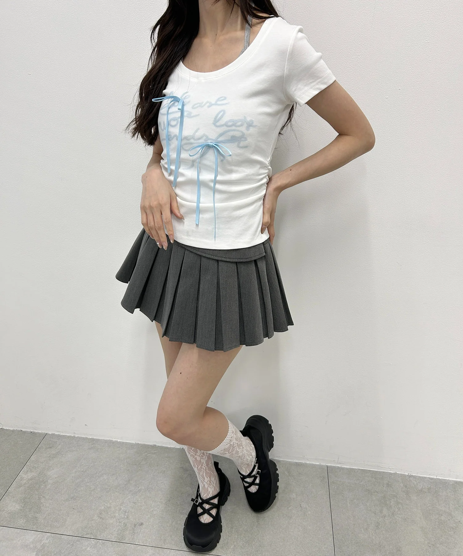 メッセージリボンTシャツ - Image 5