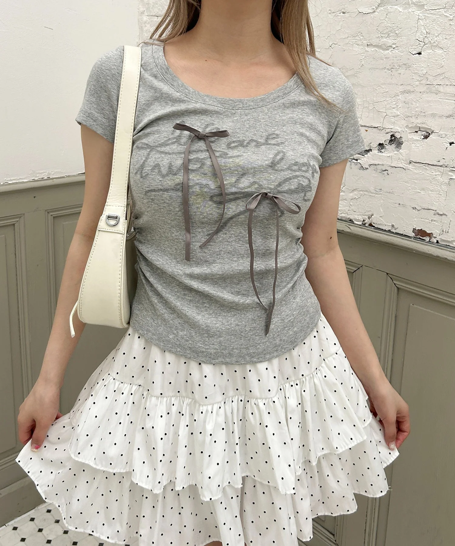 メッセージリボンTシャツ - Image 7