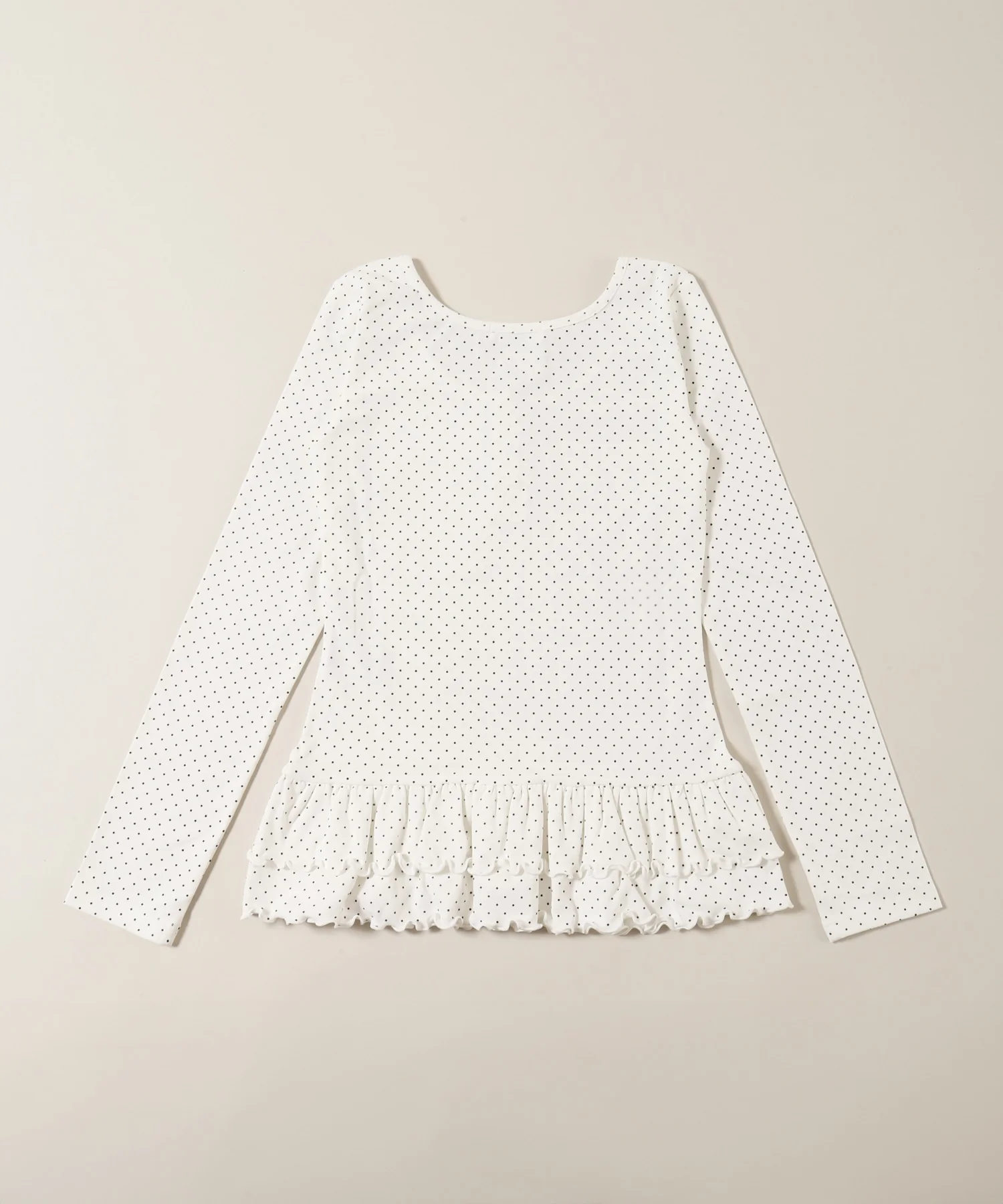 ヘムフリルドットヘンリーネックトップス - Image 13