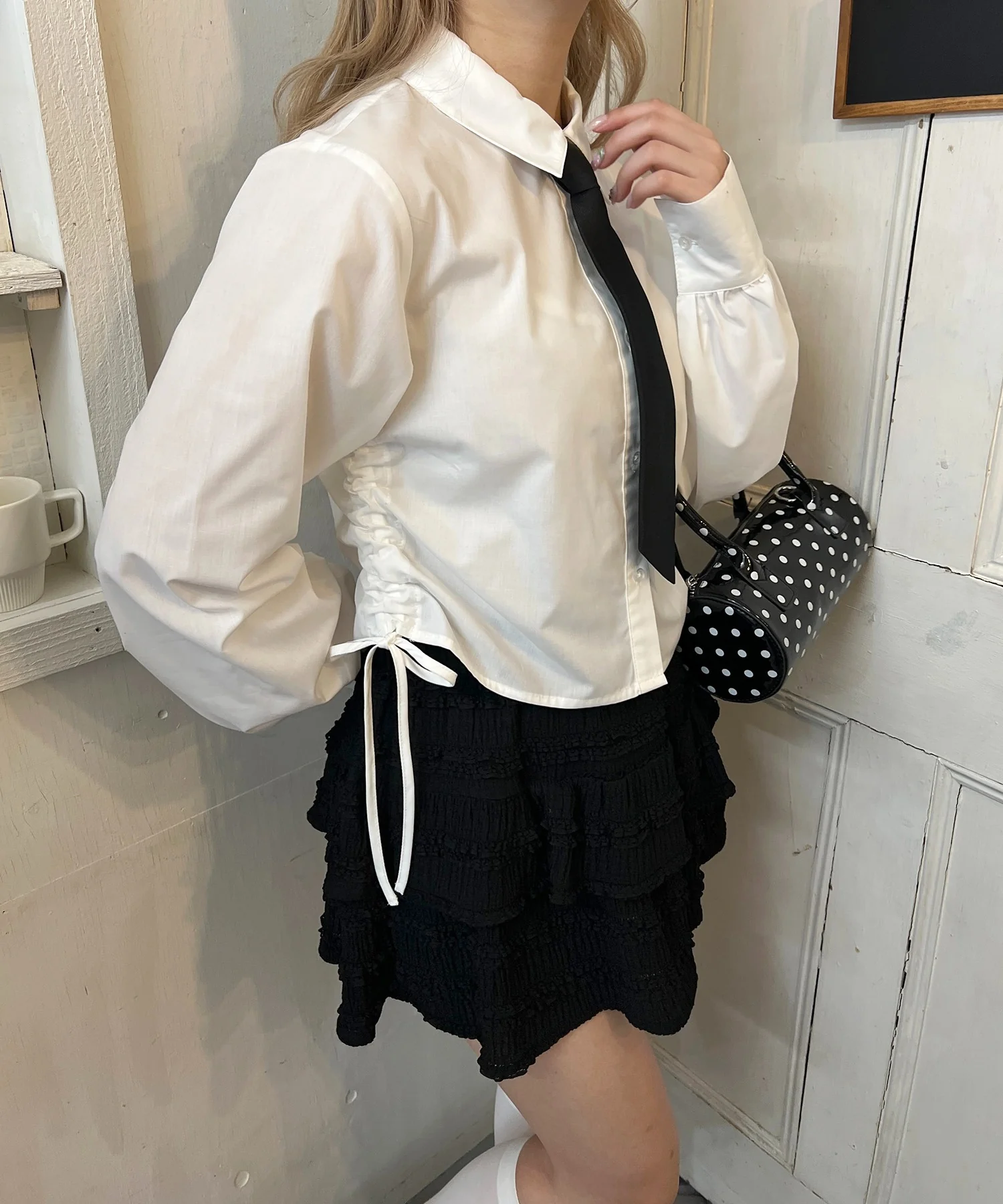 ネクタイセットサイドドロストシャツ - Image 13