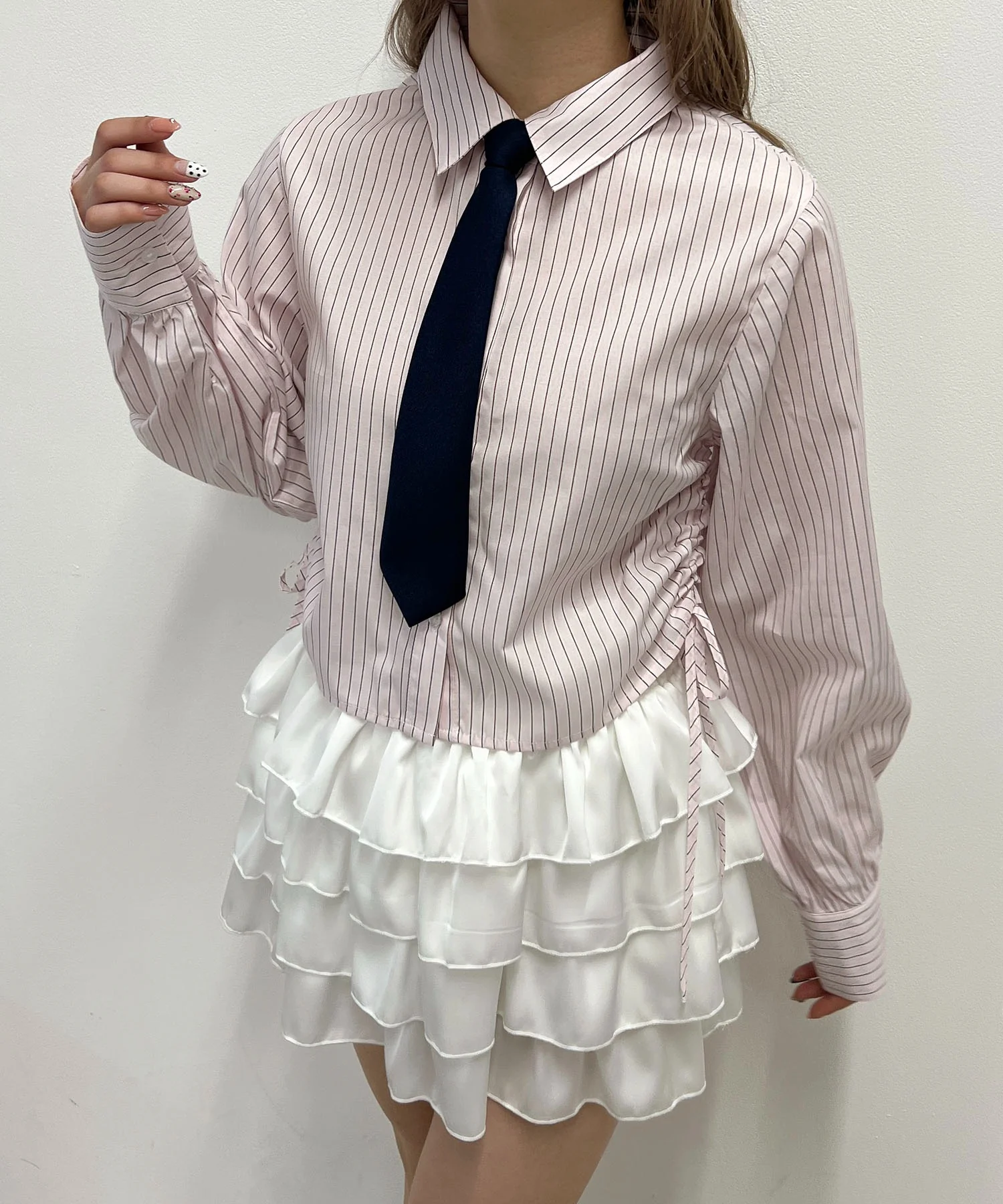 ネクタイセットサイドドロストシャツ - Image 2