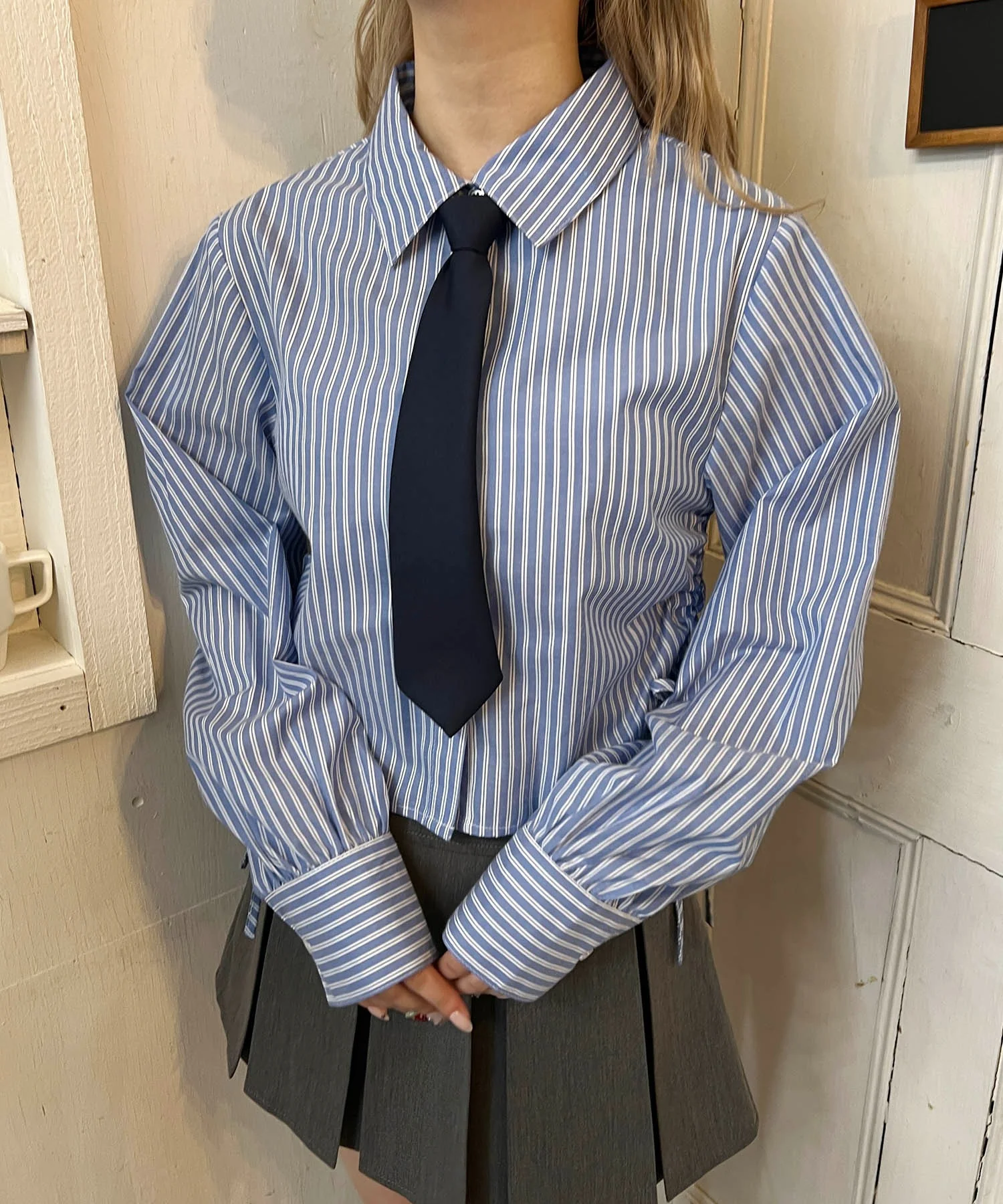 ネクタイセットサイドドロストシャツ - Image 4