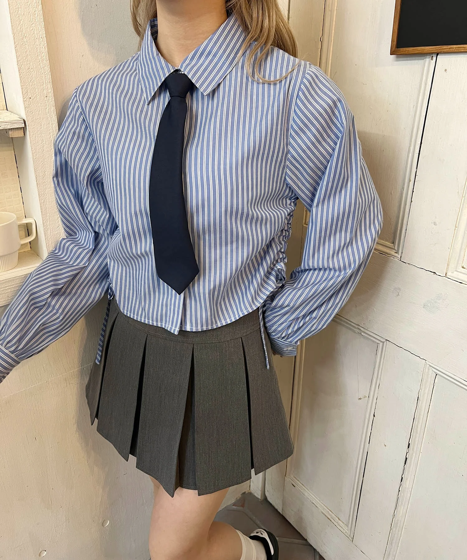 ネクタイセットサイドドロストシャツ - Image 5