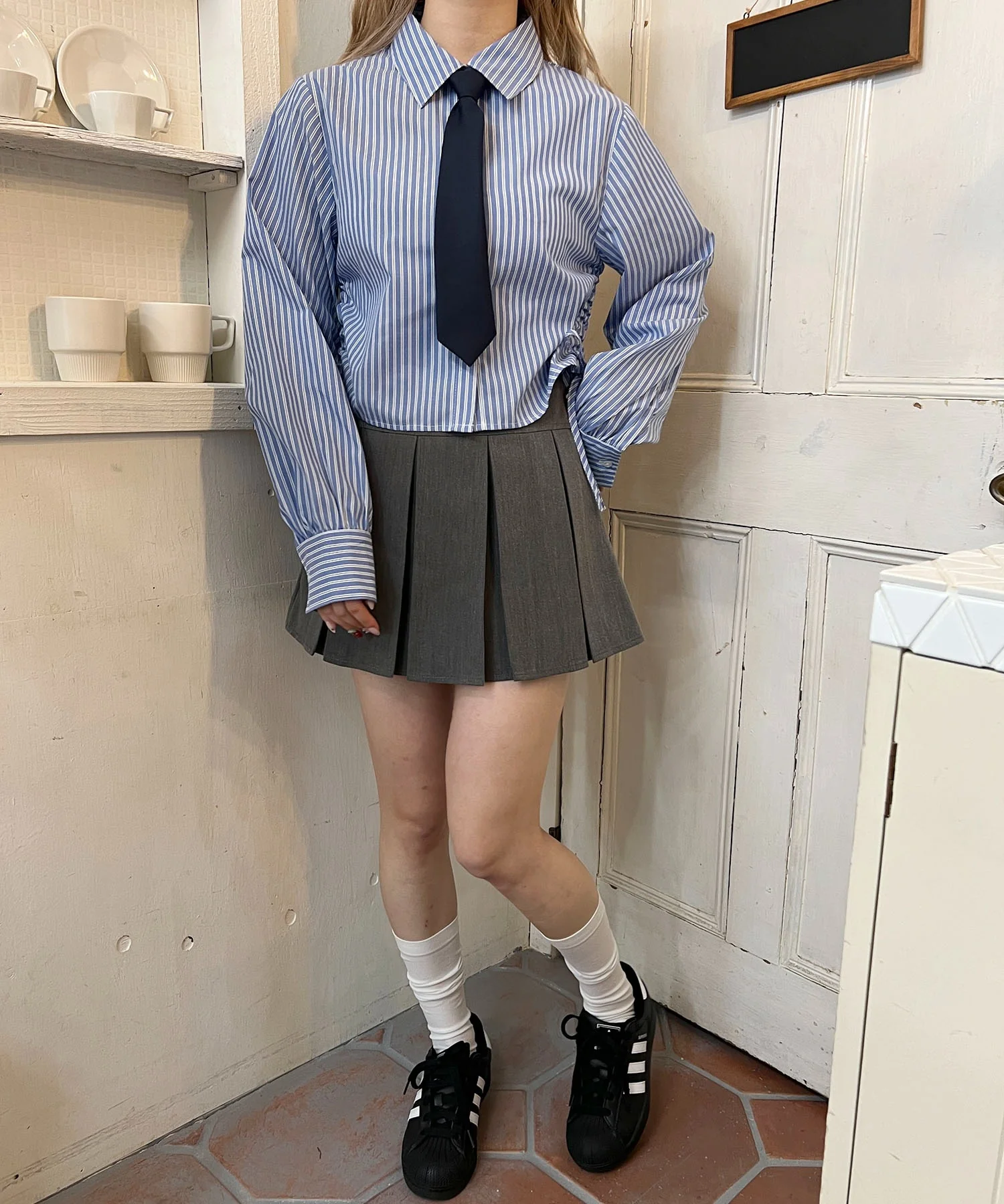 ネクタイセットサイドドロストシャツ - Image 6