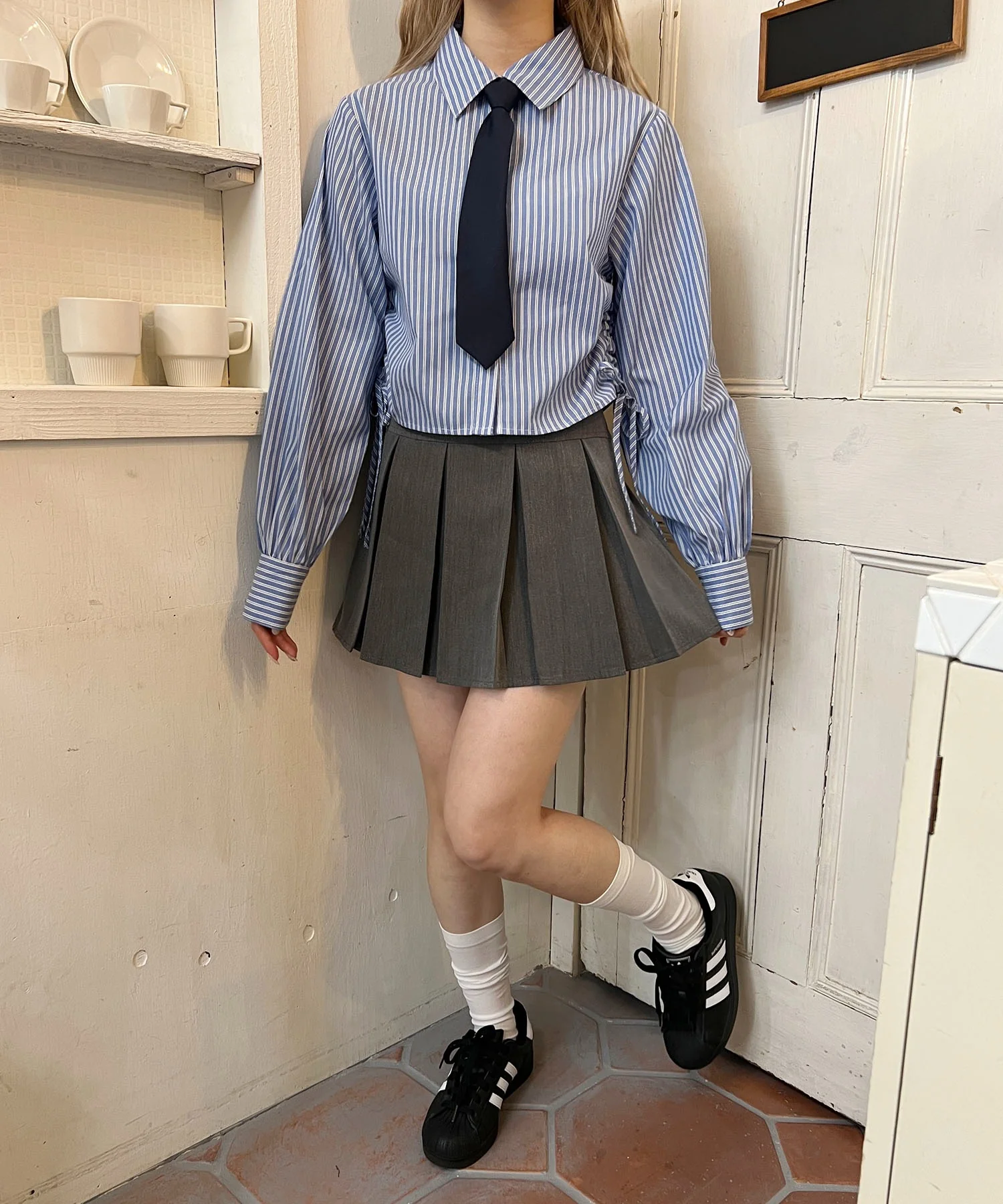ネクタイセットサイドドロストシャツ - Image 8