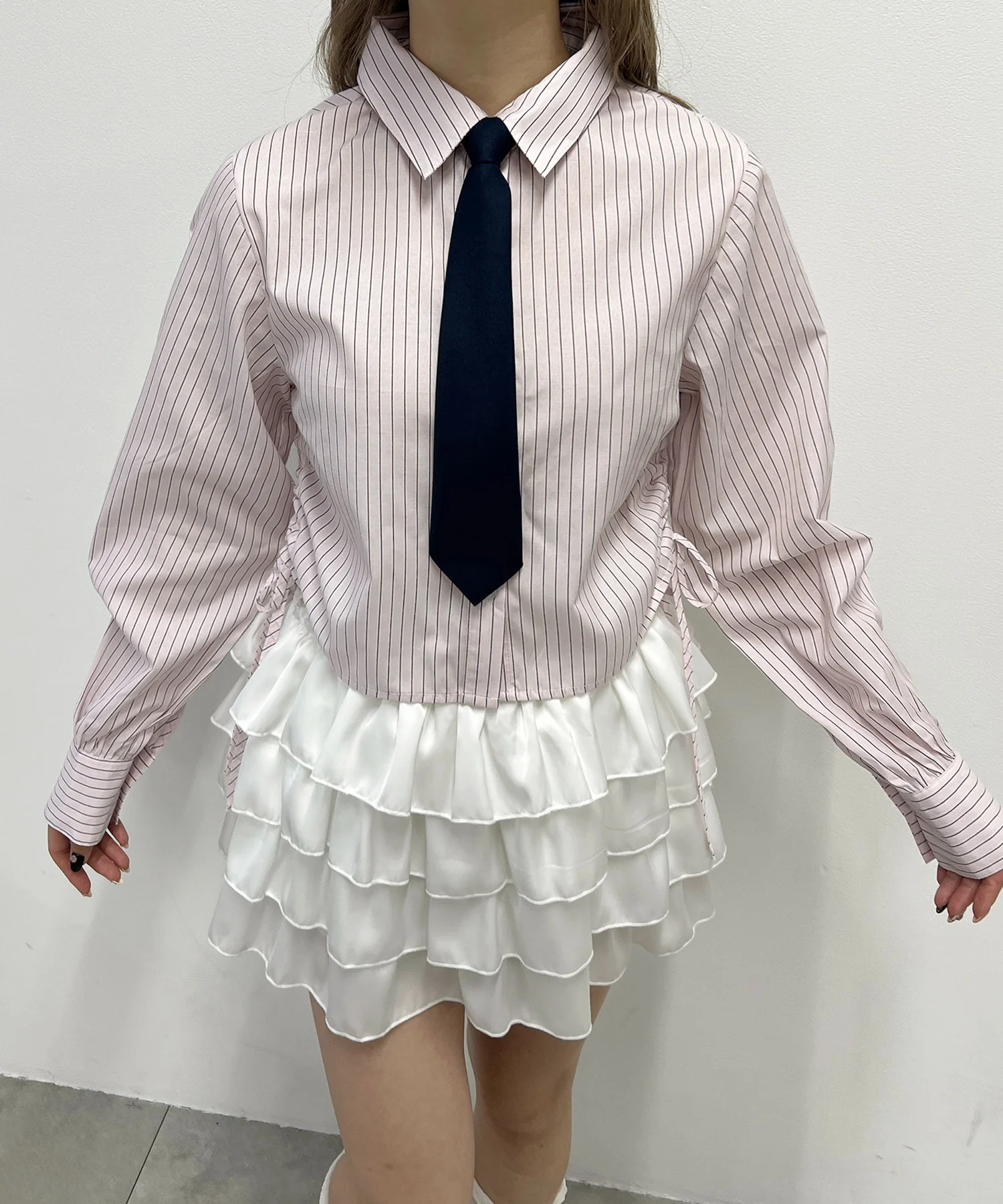 ネクタイセットサイドドロストシャツ - Image 9