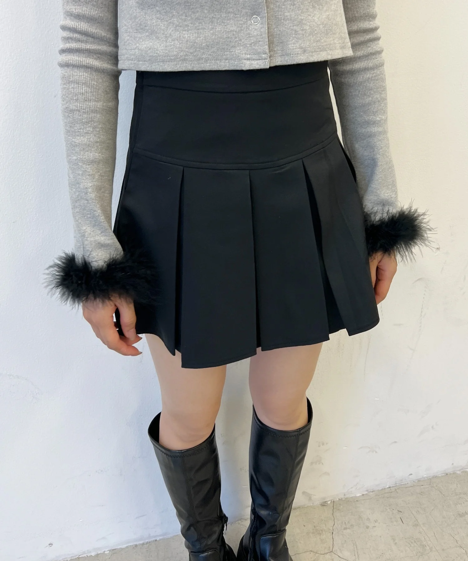 ボックスプリーツスカート - Image 6