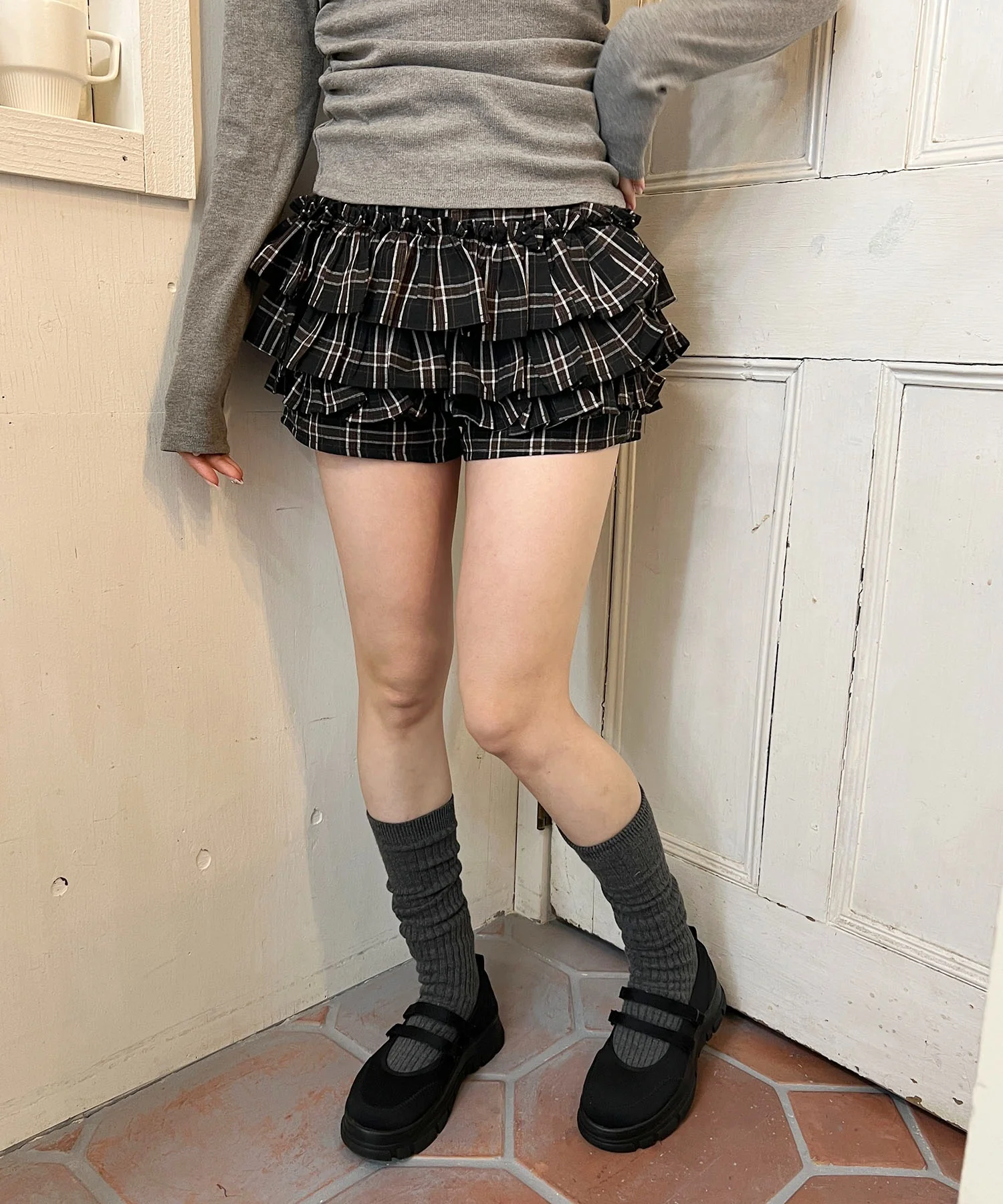 フリルチェックショートパンツ - Image 12