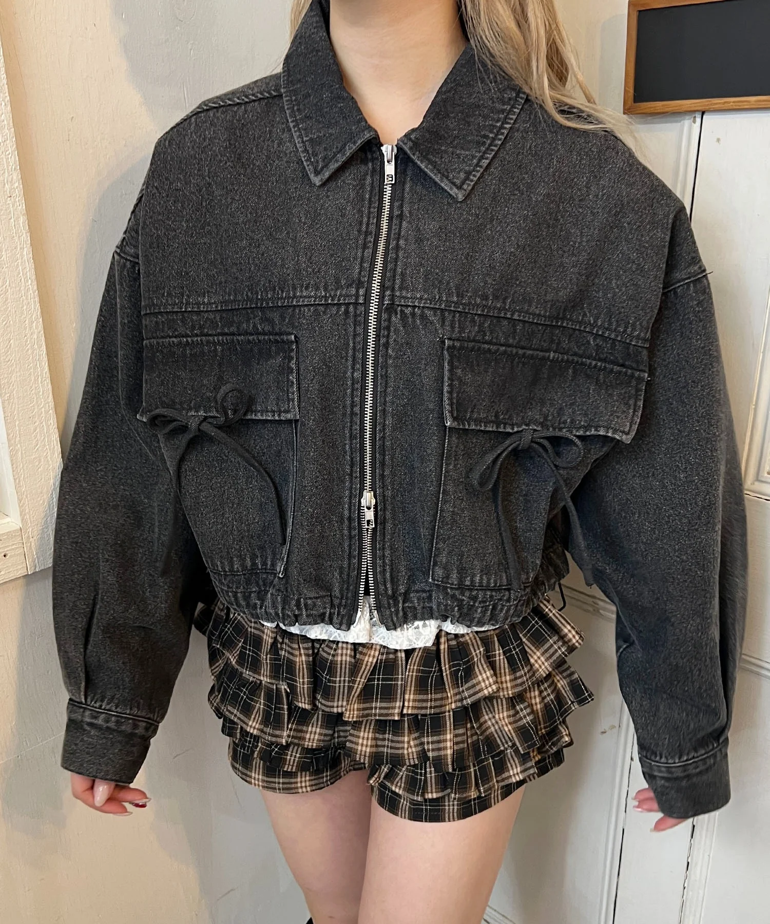 リボンポケットジャケット - Image 2