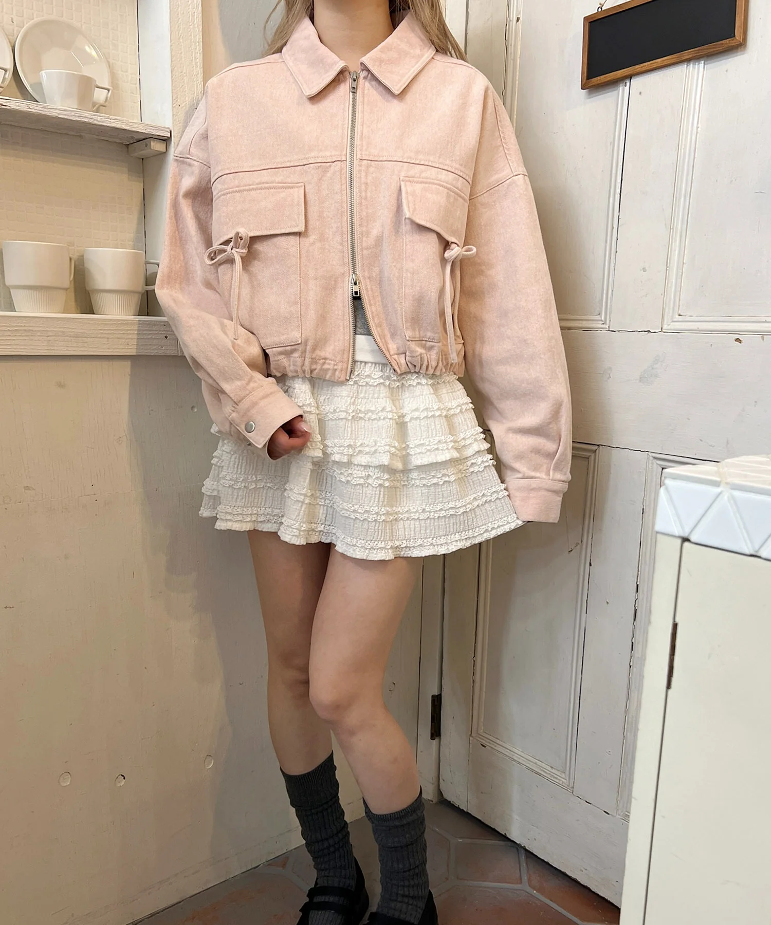 リボンポケットジャケット - Image 7