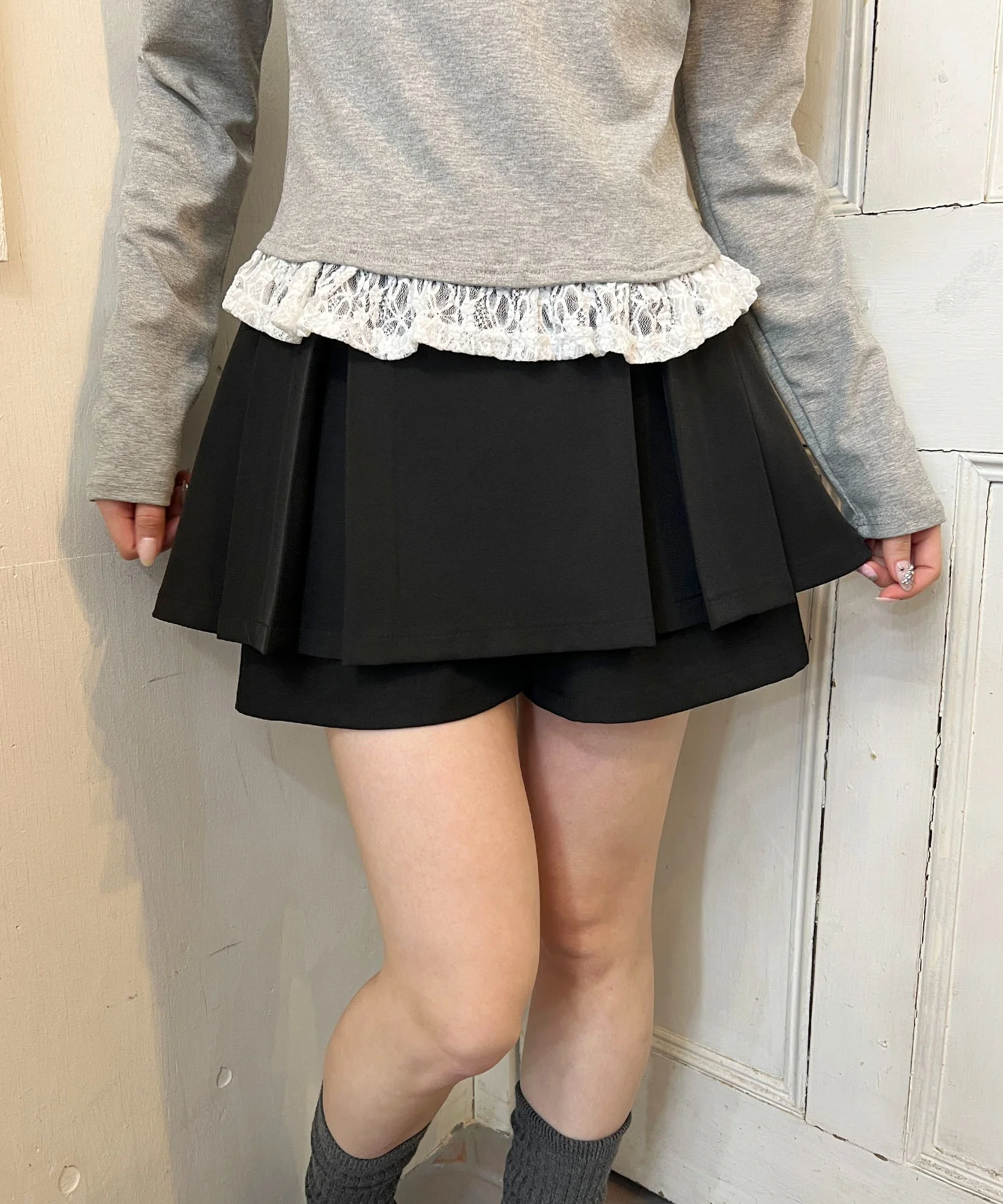 スカートドッキングショートパンツ - Image 2