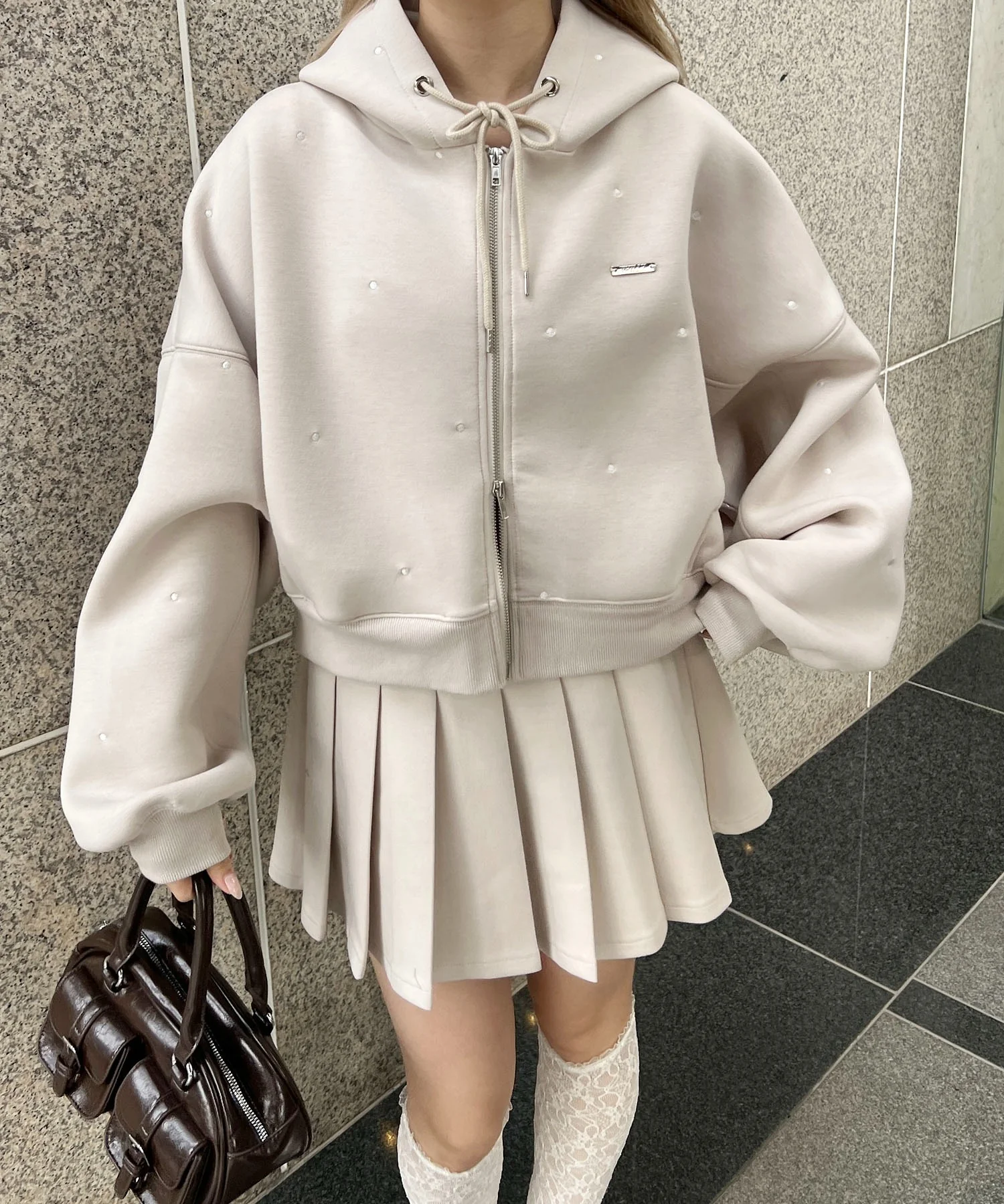 ダンボールニットプリーツスカート - Image 10